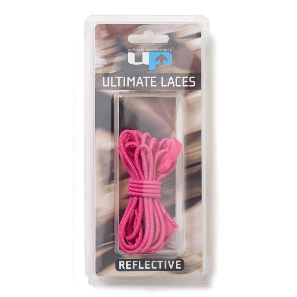 Ultimate Performance Ultimate Elastic Laces - Pink (UP6731) Shoe Accessories Ultimate Performance