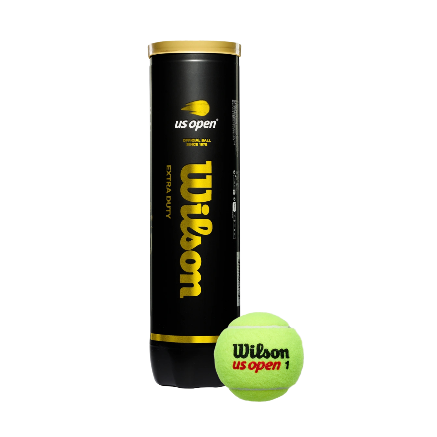 Wilson US Open Ball 4 Ball Can WRT116200 by Wilson