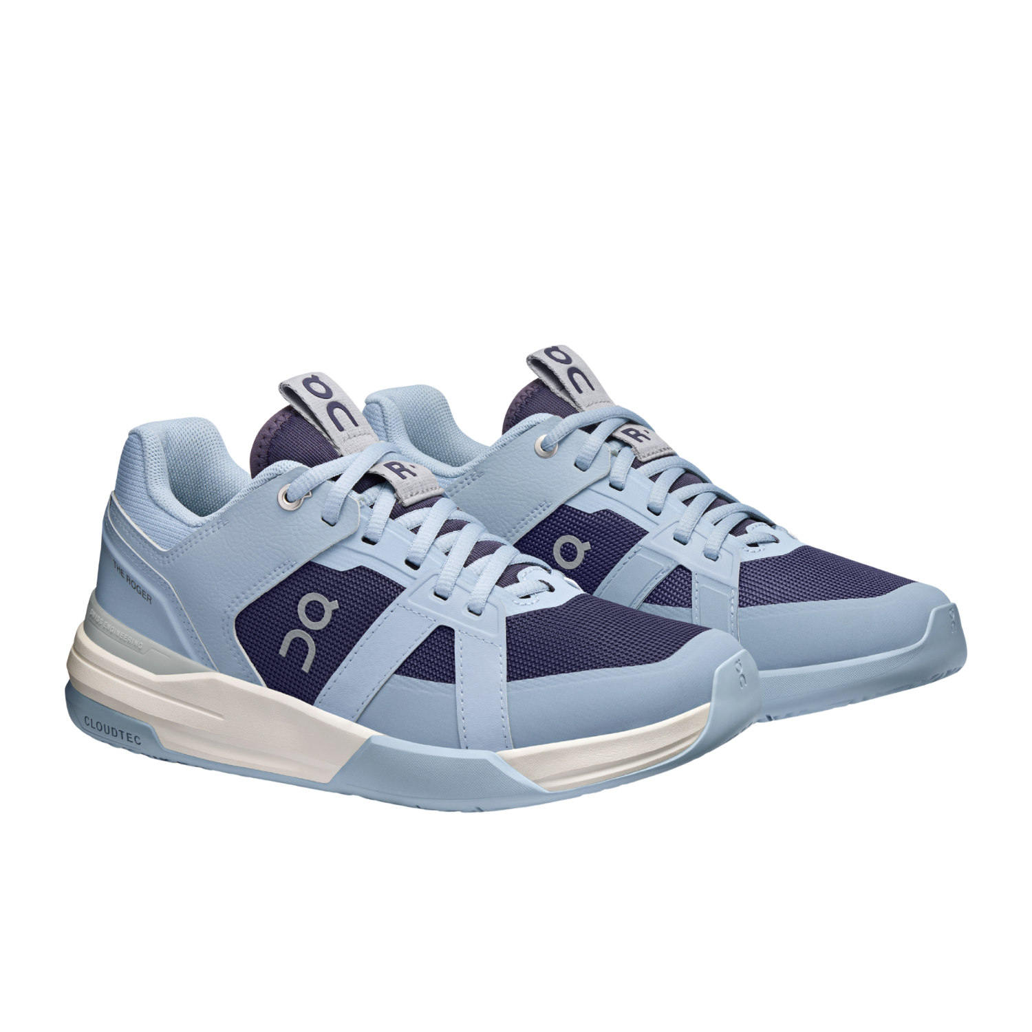 On THE ROGER Clubhouse Pro Tennis Shoes Women - Chambray/Midnight