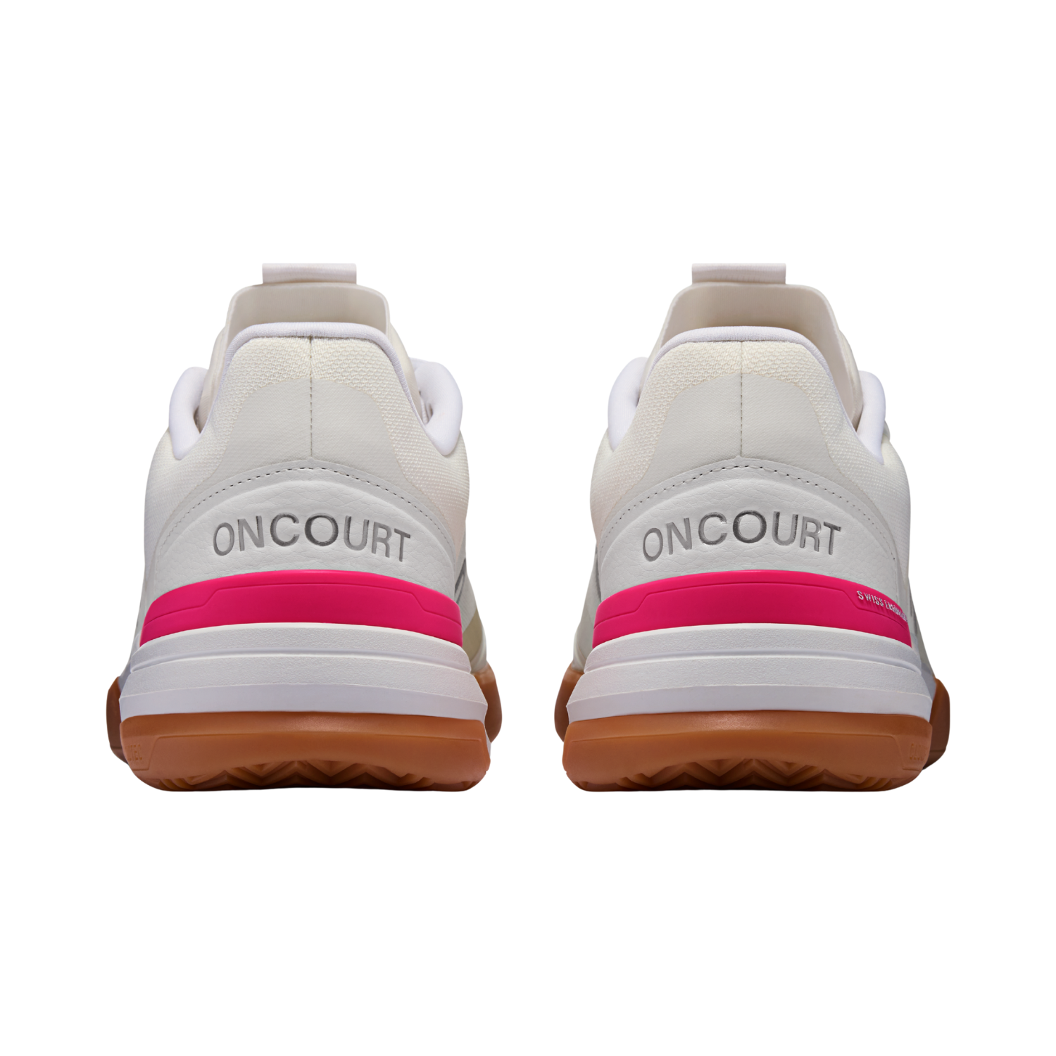 On THE ROGER Advantage Pro Tennis Shoes Women - Ivory/Pink