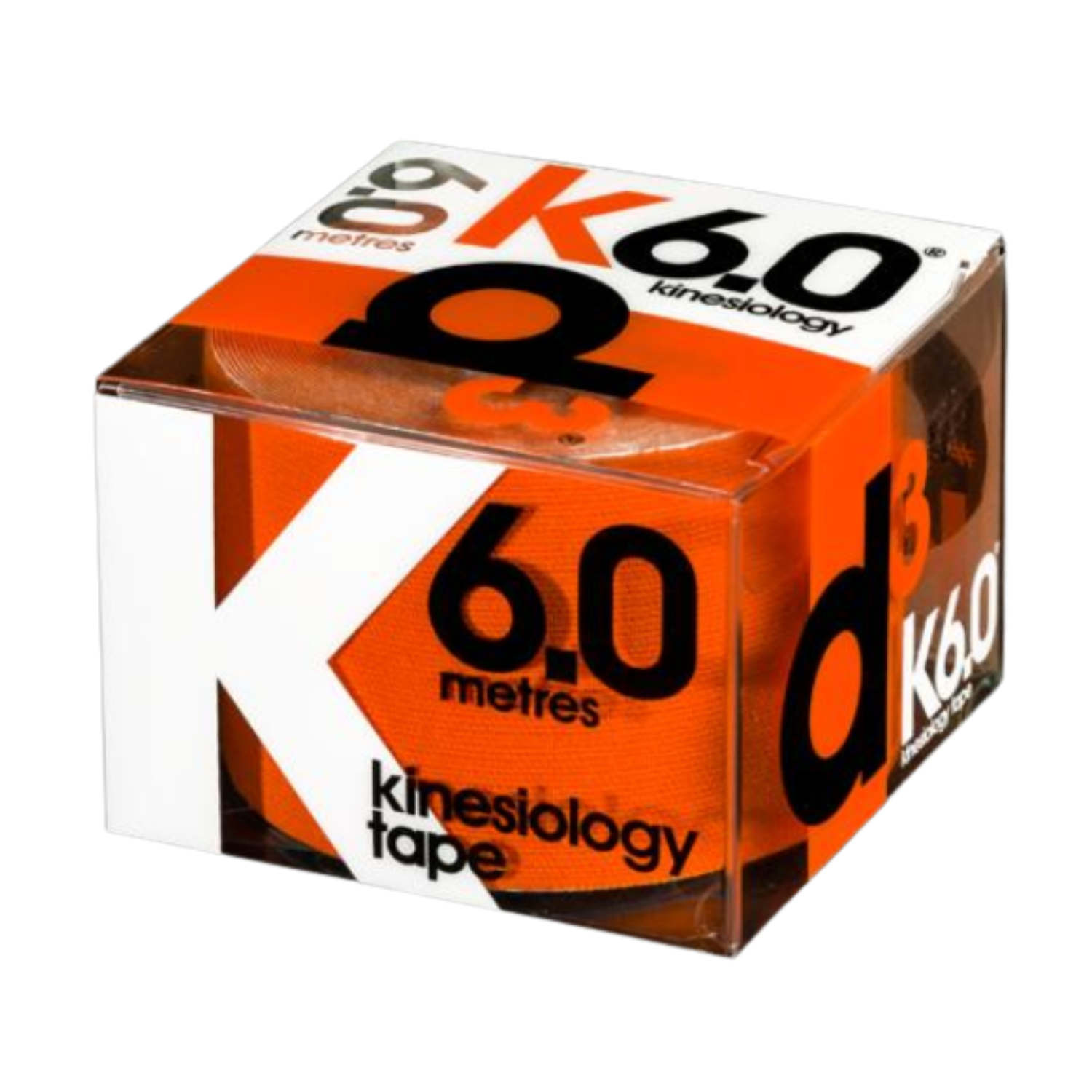 D3 X6.0 Xtreme Kinesiology Tape (Orange)