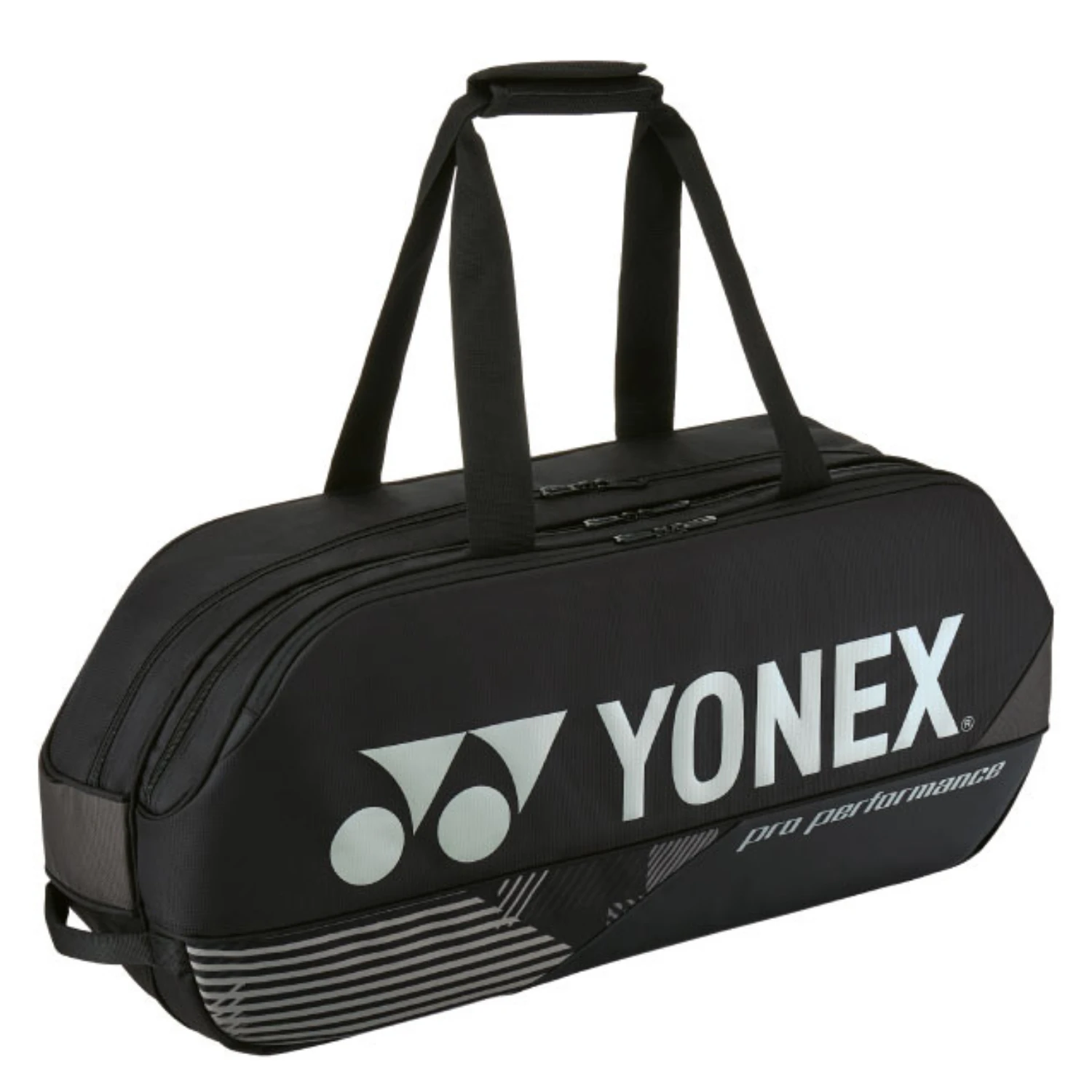 Yonex BA92431WEX Pro Tournament Bag - Black Black Tournament Bag Luggage Yonex