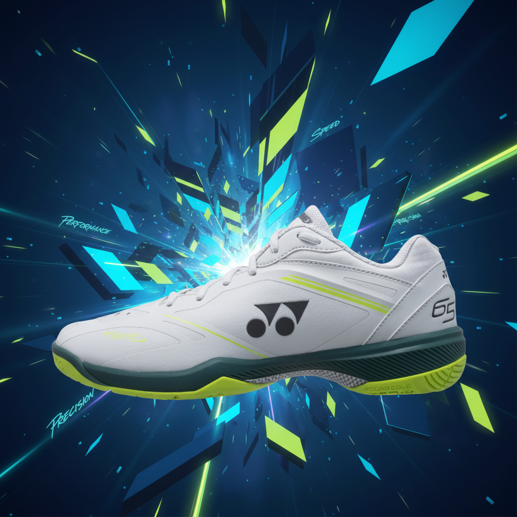 Yonex Power Cushion 65Z4 Mens Badminton Shoes - Grayish Beige - VA - Viktor Axelsen Collection - SHBVAZM Badminton Shoes Yonex