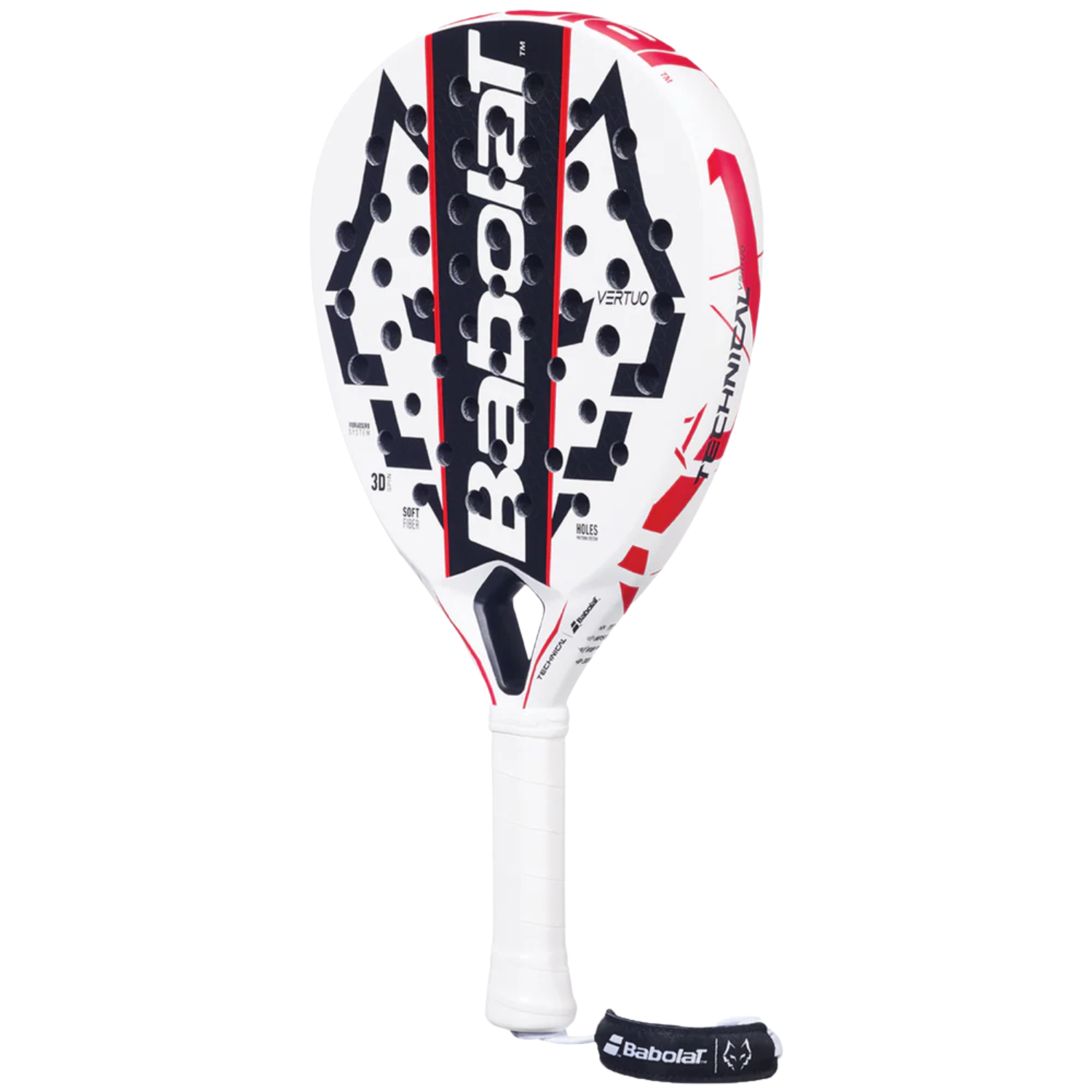 Babolat Technical Vertuo Juan Lebrón Padel Racket - White