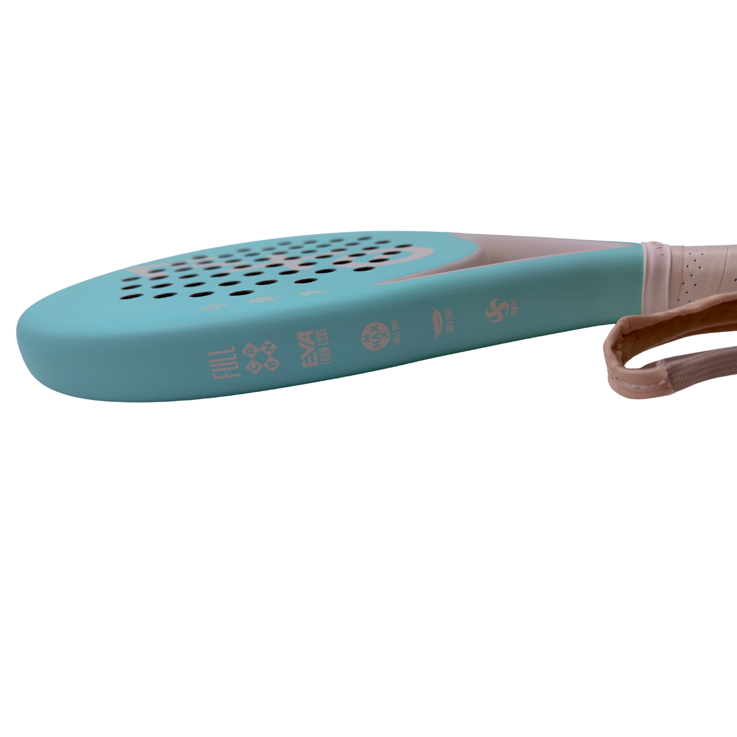 Aixo Pastel de Mint Ghost Padel Racket - Full Carbon - RL-B09