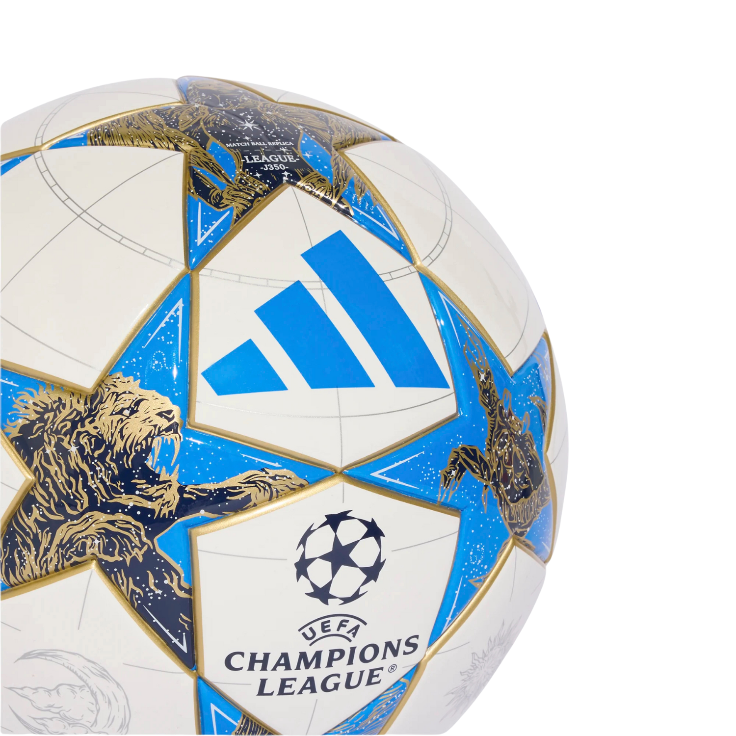 Adidas UCL League J350 Ball Junior - White Accessories Adidas