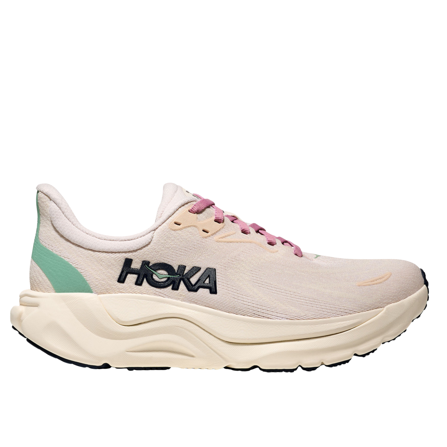 Hoka Arahi 8 Running Shoe Women - Rose Cream/Alabaster Rose Cream Alabaster Running Shoes Hoka