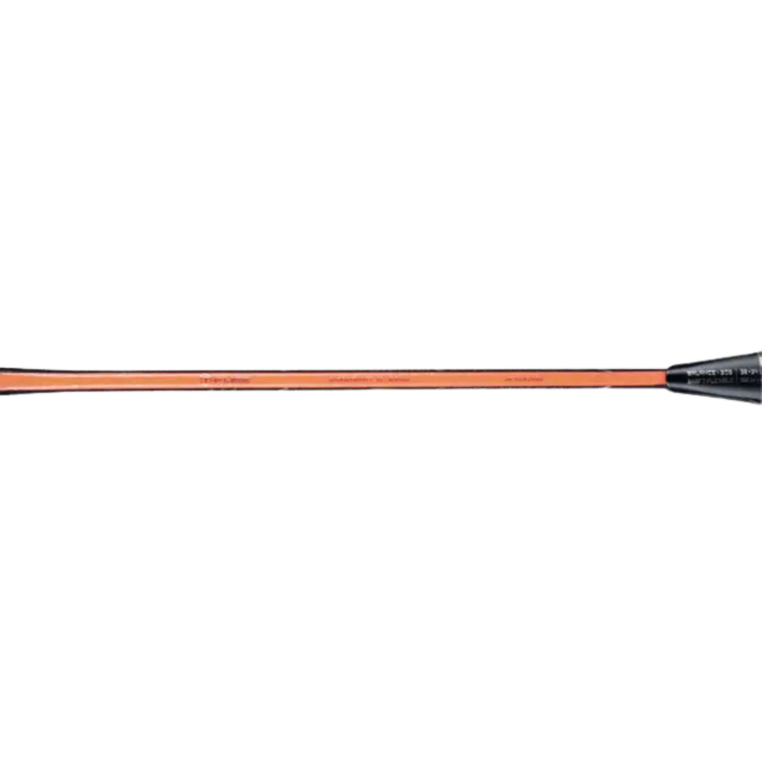 Hundred Ioniq 80 Limited Edition 4U Badminton Racket - Black/Orange Red Badminton Rackets Hundred