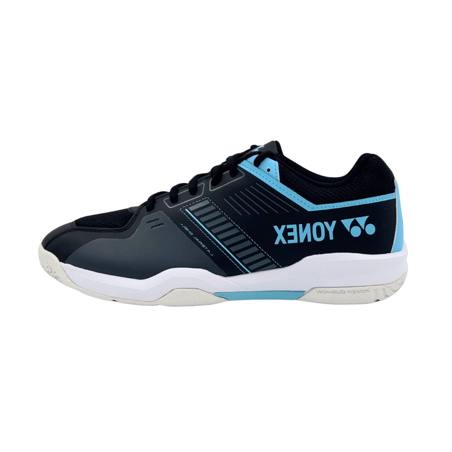Yonex Strider Flow Wide Badminton Shoes Men - Black/Blue Black Blue Badminton Shoes Yonex