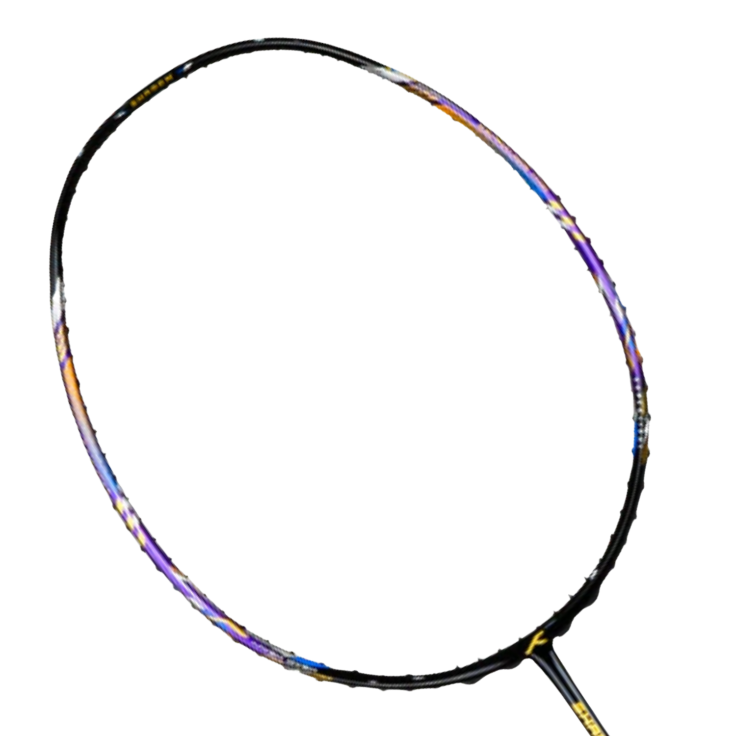 Hundred Shadow Lite Badminton Racket - Black/Purple Black Purple 5U Badminton Rackets Hundred