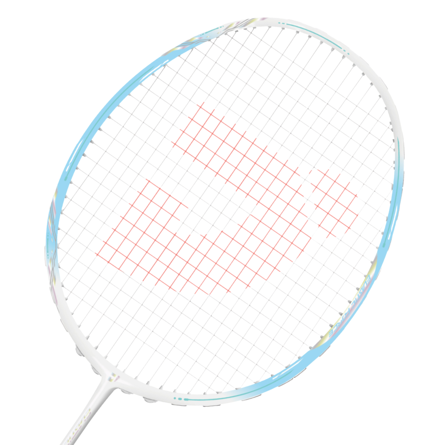 Jnice Elastic Force Play 5U Badminton Racket Unstrung - Sky Blue Badminton Rackets JNICE