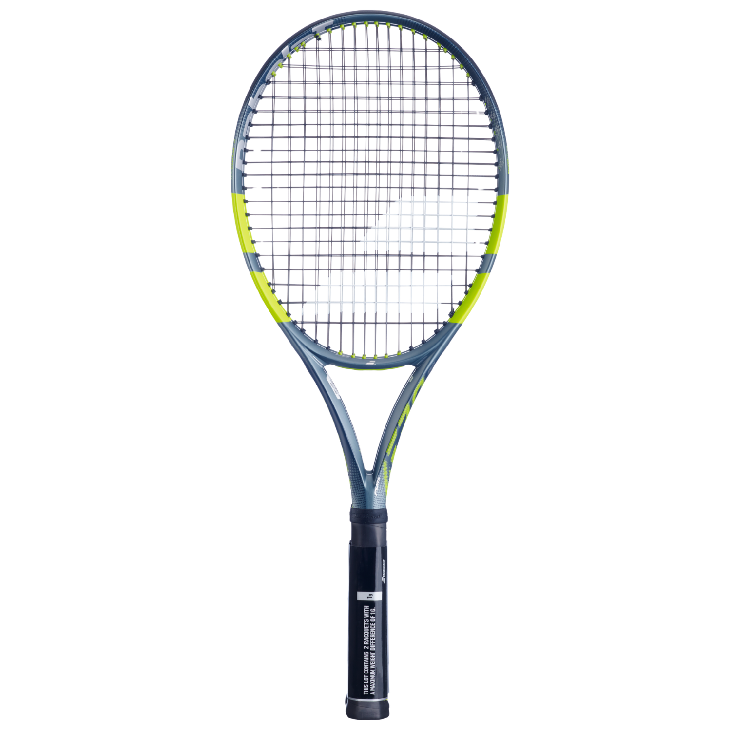 Babolat Pure Aero 98 X2 2026 Tennis Racket Unstrung - Grey/Yellow Grey Yellow Tennis Rackets Babolat