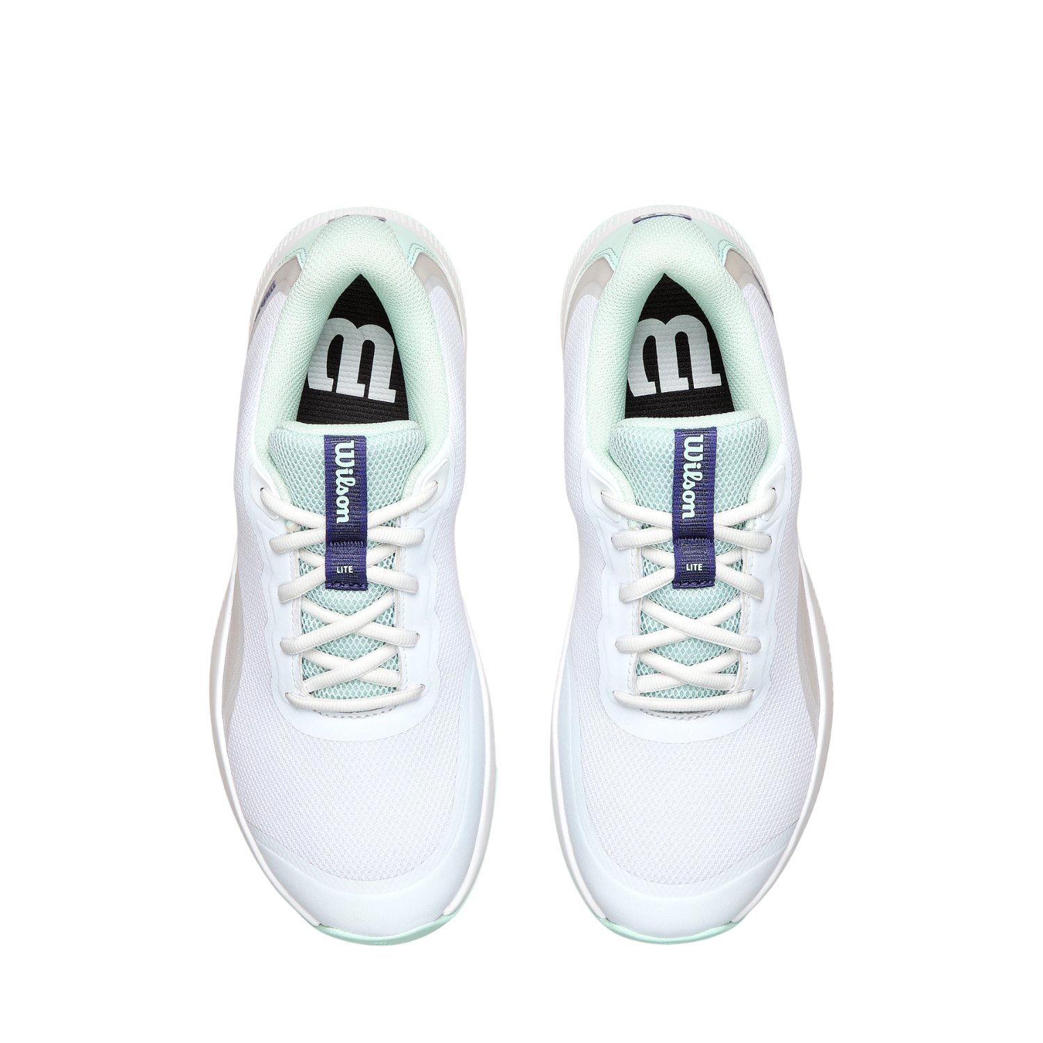 Wilson Intrigue Lite Tennis Shoe Women - White/Bay/Skip Blue Tennis Shoes Wilson