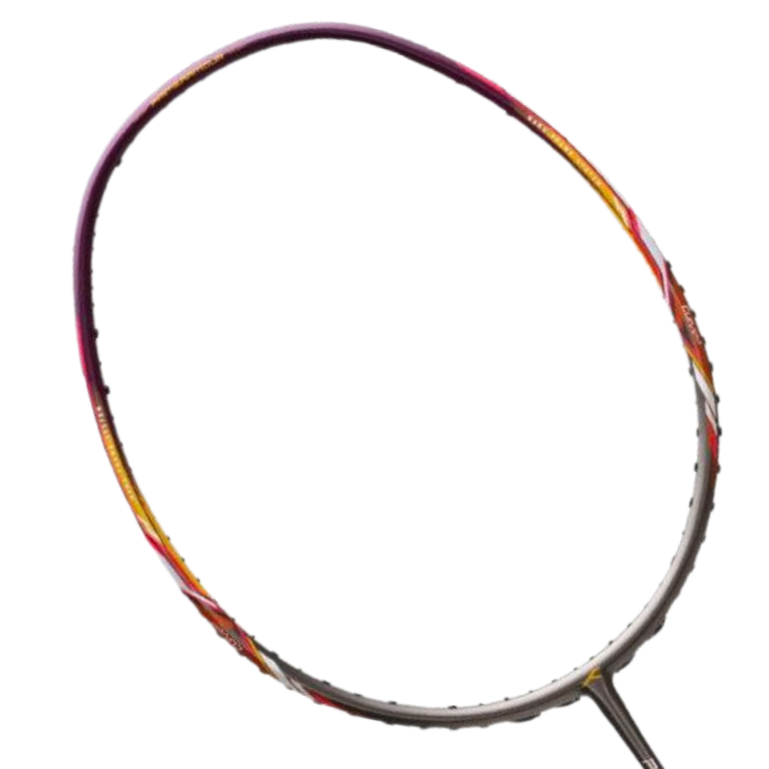 Hundred Primearmour 800 Badminton Racket - Grey/Purple Dark Grey Dark Purple 4U6 Badminton Rackets Hundred