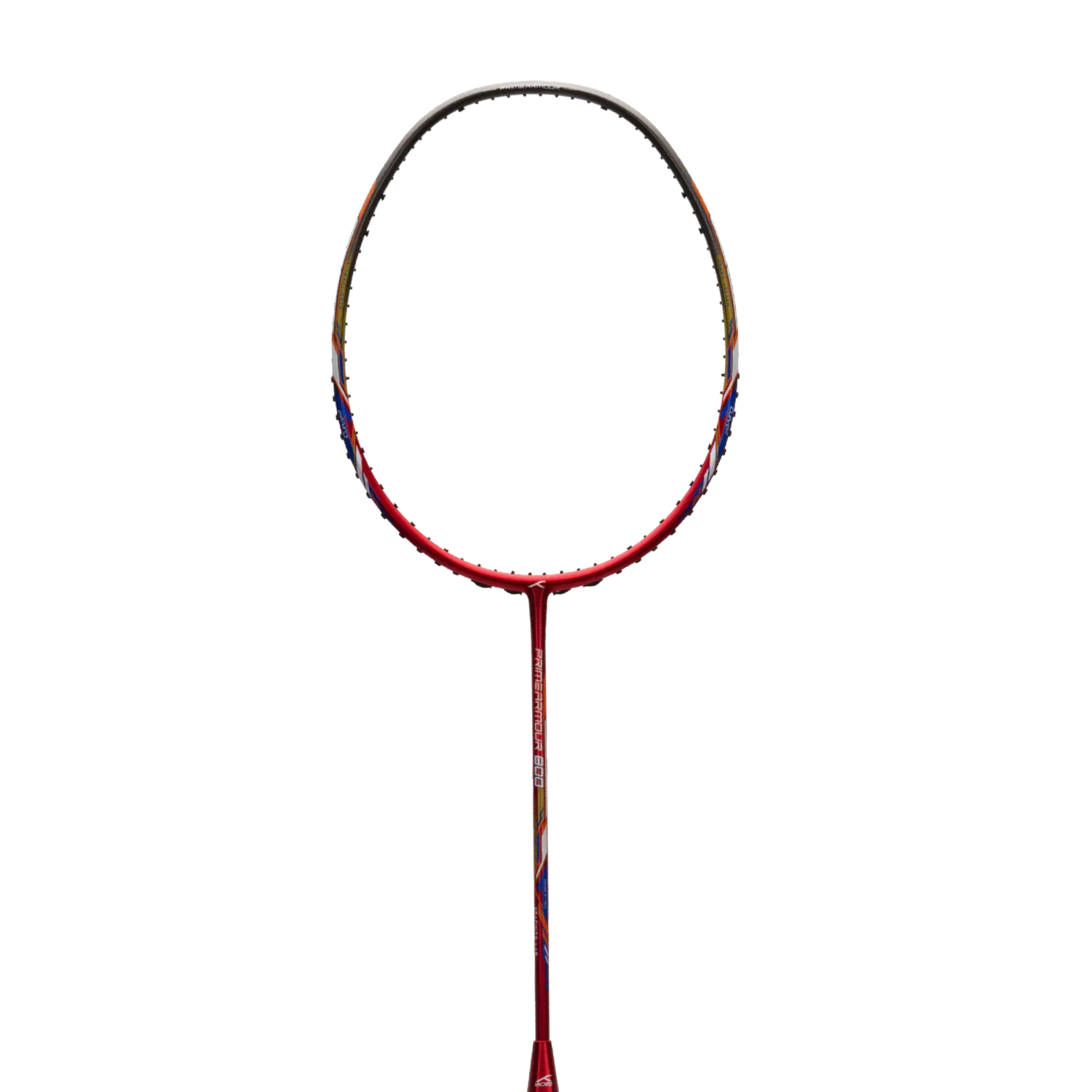 Hundred Primearmour 800 Badminton Racket - Red/Grey Badminton Rackets Hundred
