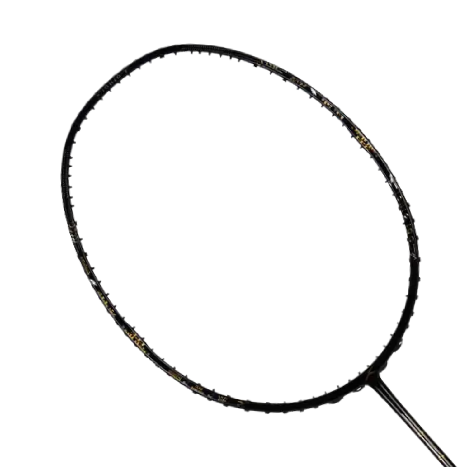 Hundred Ioniq 100 Limited Edition 4U Badminton Racket - Black/Gold Black Gold 4U6 Badminton Rackets Hundred