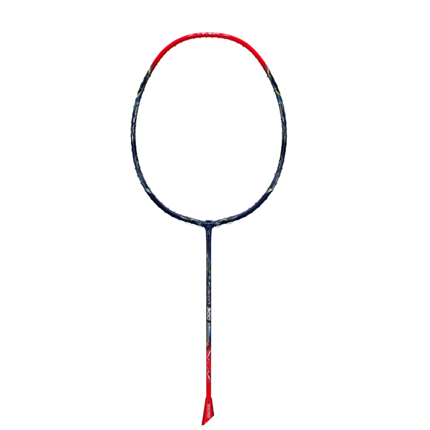 Hundred T-Fusion 300 5U Badminton Racket - Navy/Red Badminton Rackets Hundred