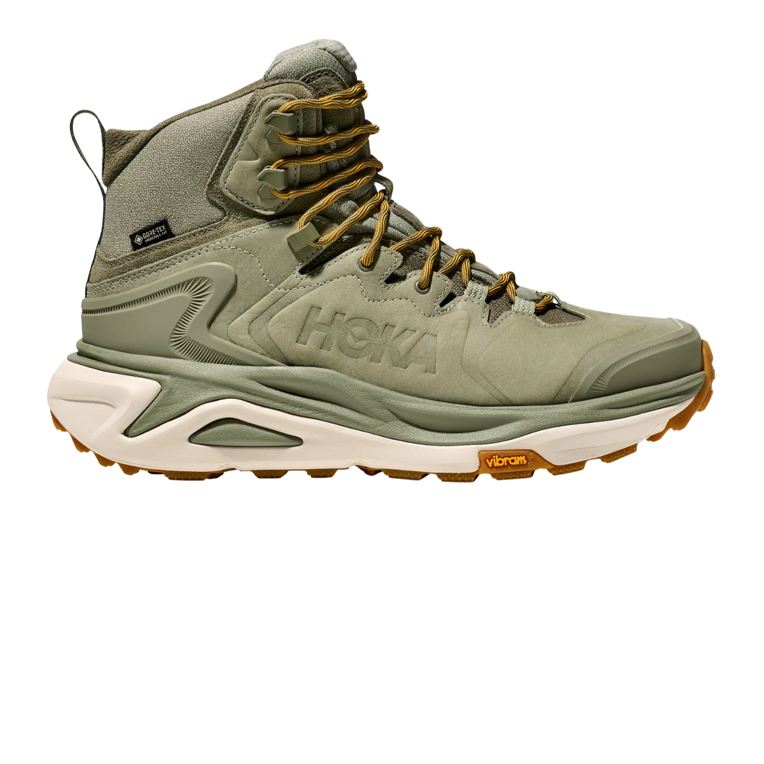 Hoka Kaha 3 Mid GTX Hiking Shoe Men - Sea Moss/Oat Milk Sea Moss Oat Milk UK 8 Running Shoes Hoka