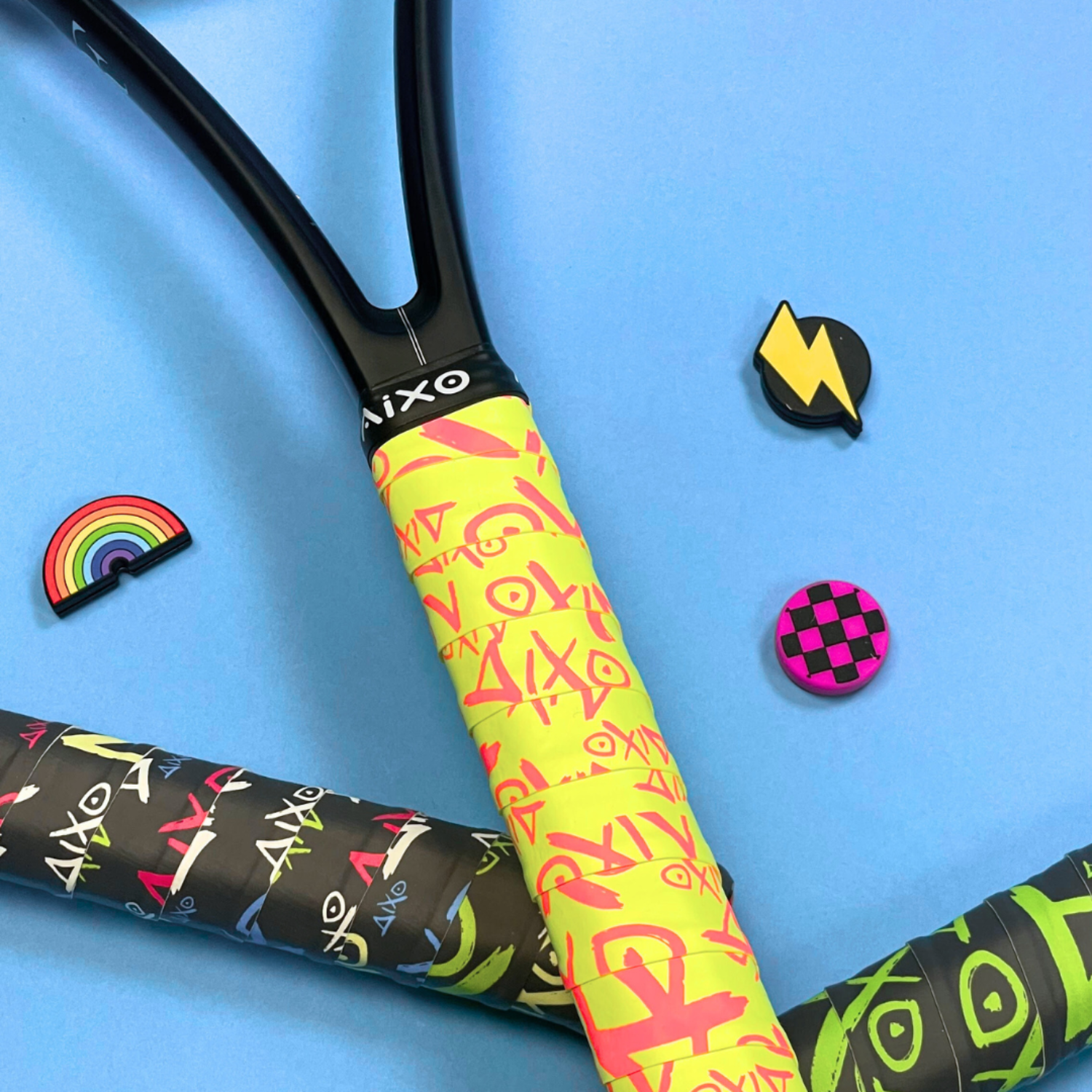 Aixo Tag Tacky Overgrip Multicolour Overgrips Aixo