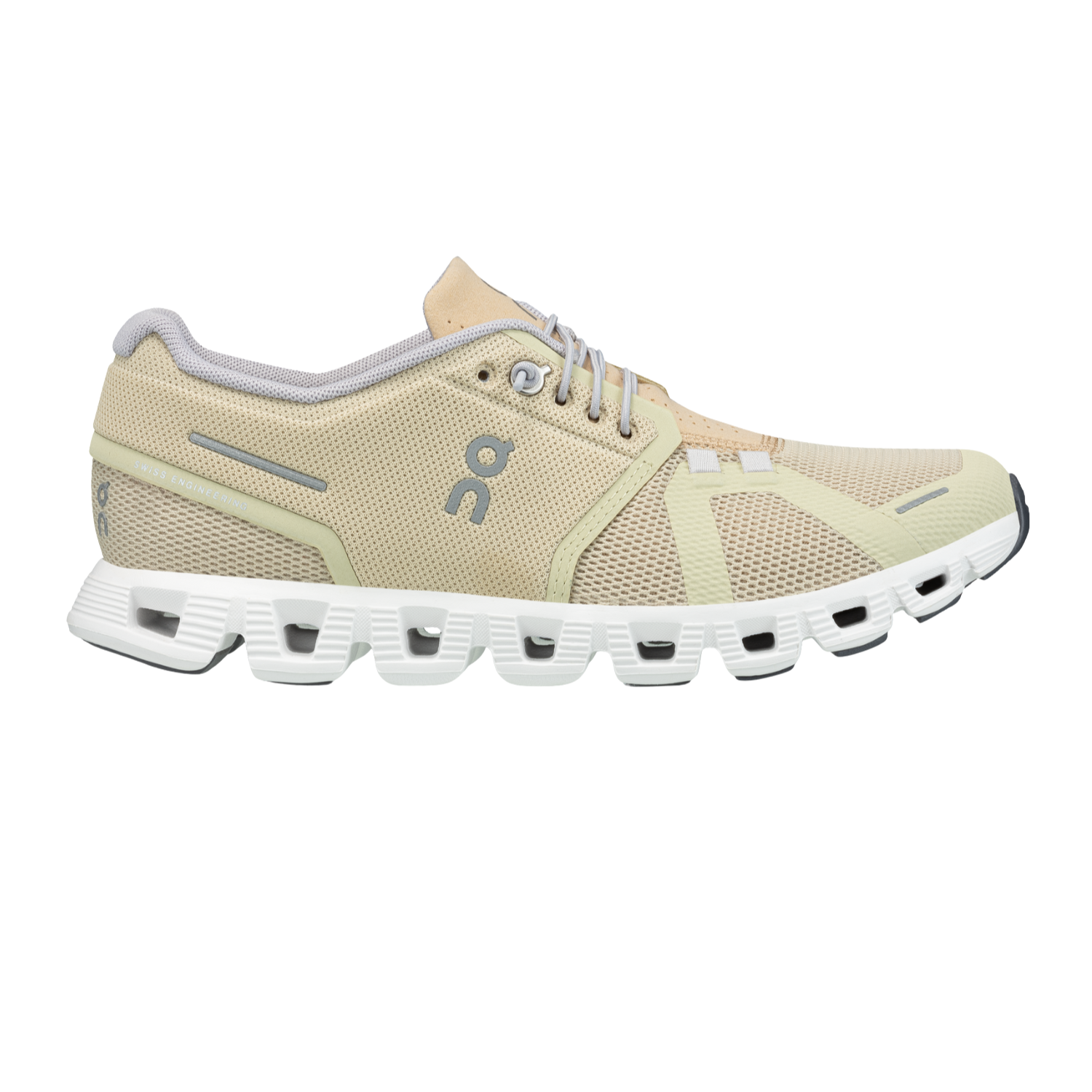 On Cloud 5 Running Shoes Women - Haze/Sand by On Running