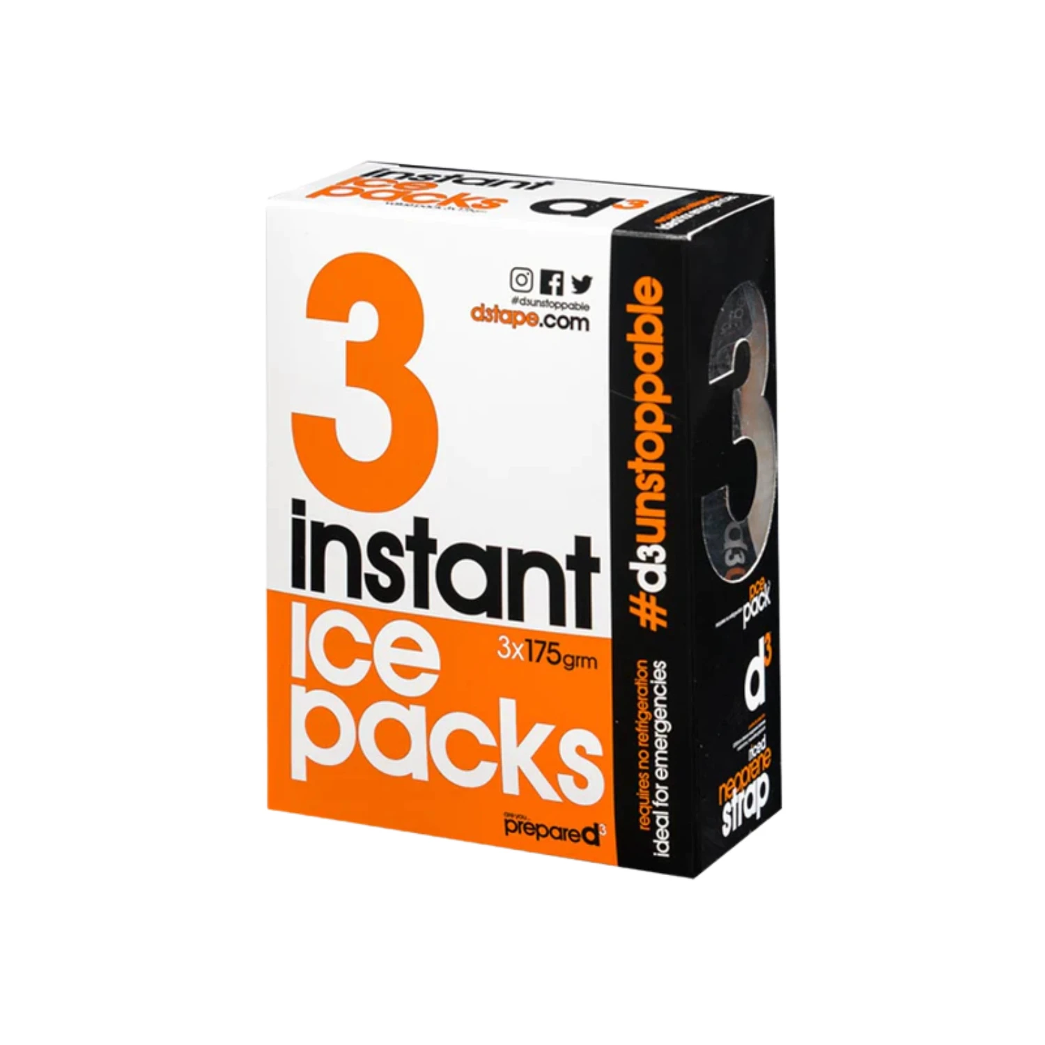 D3 Instant Ice Packs Recovery D3
