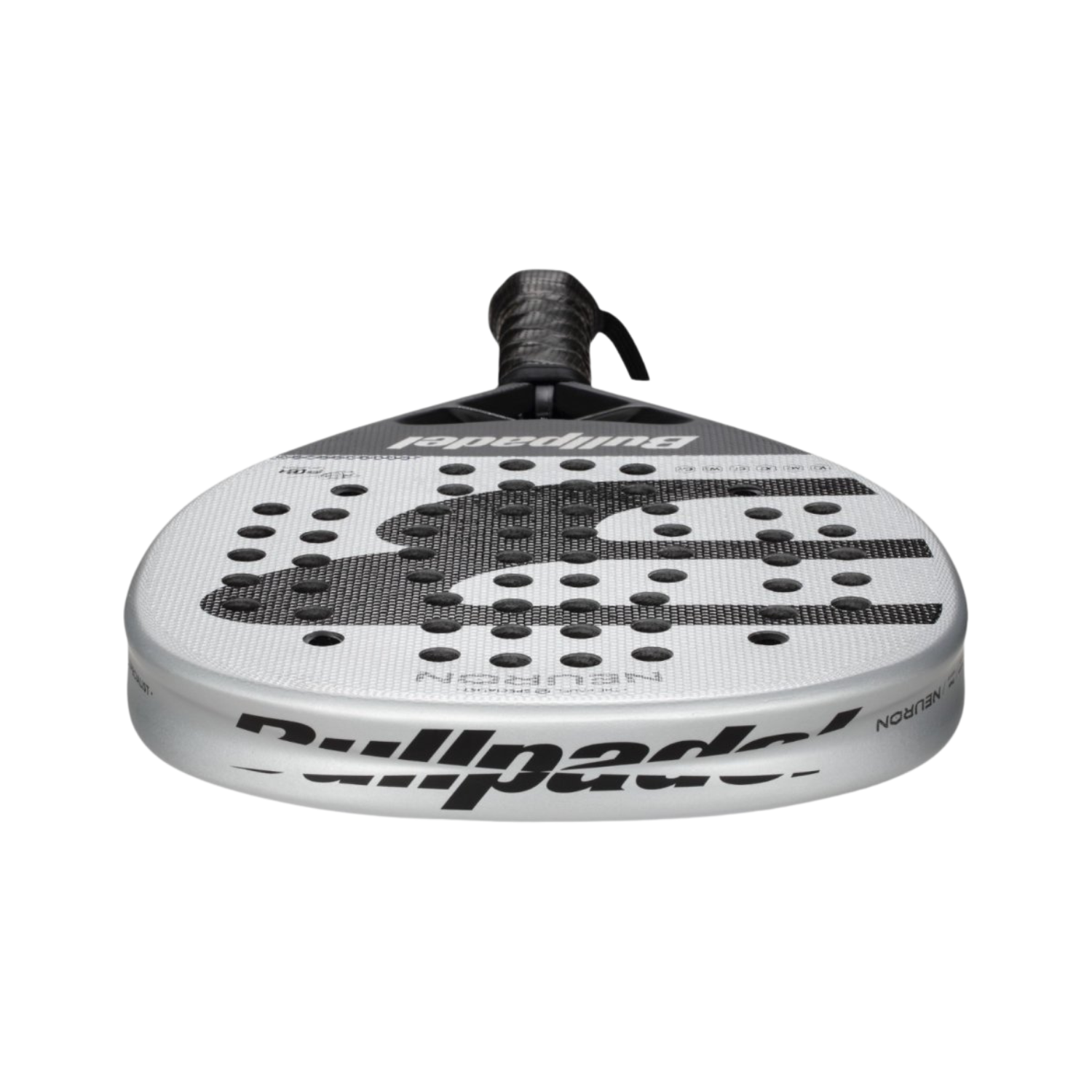 BullPadel Neuron Padel Racket - Silver/Black
