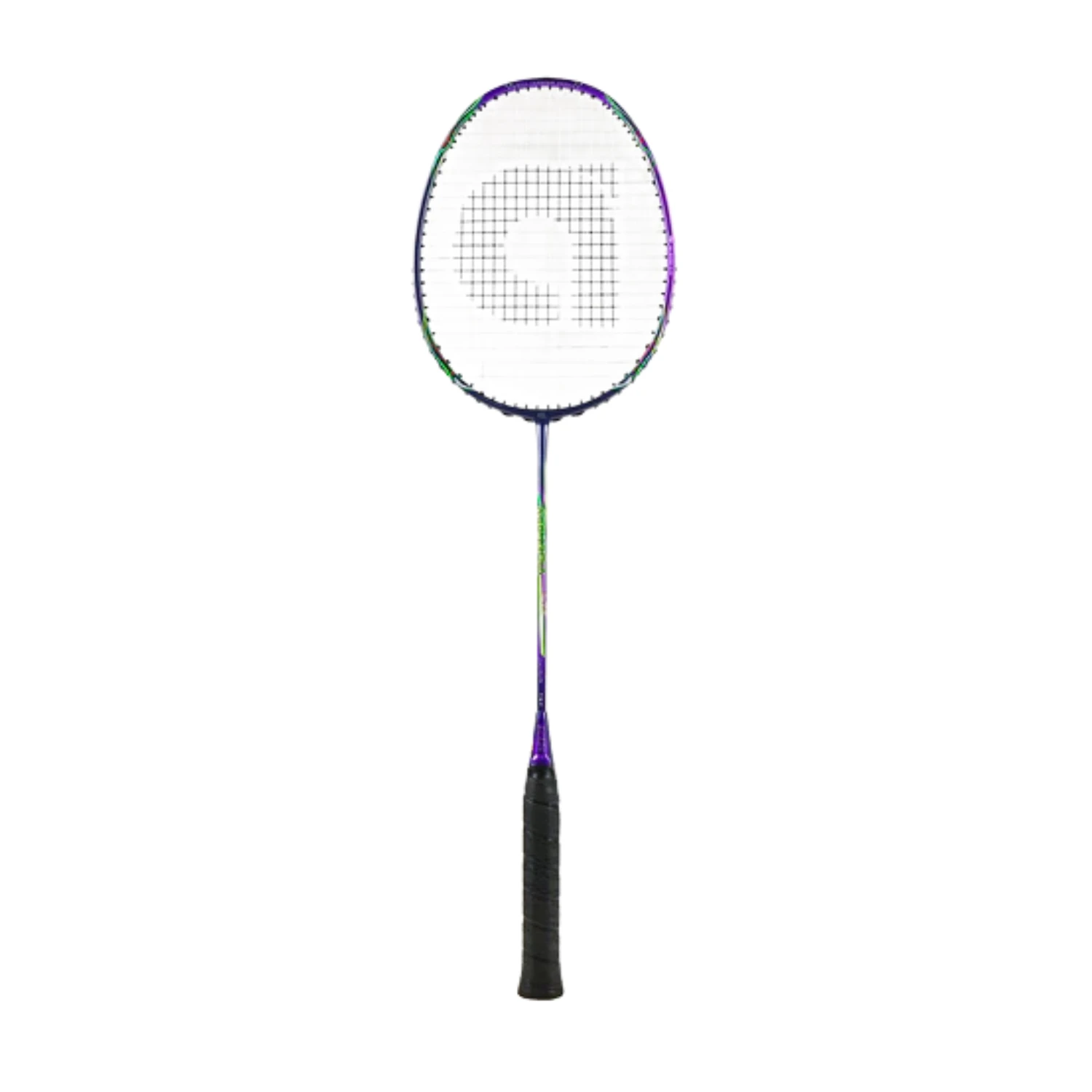 Apacs Asgardia Lite Badminton Racket (Strung) Purple Navy 7U2 Badminton Rackets Apacs