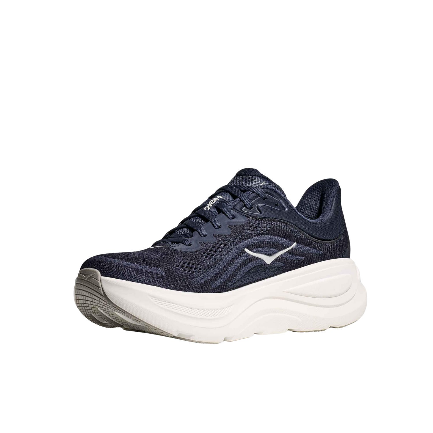 Hoka Bondi 9 Running Shoes Men - Varsity Navy/White