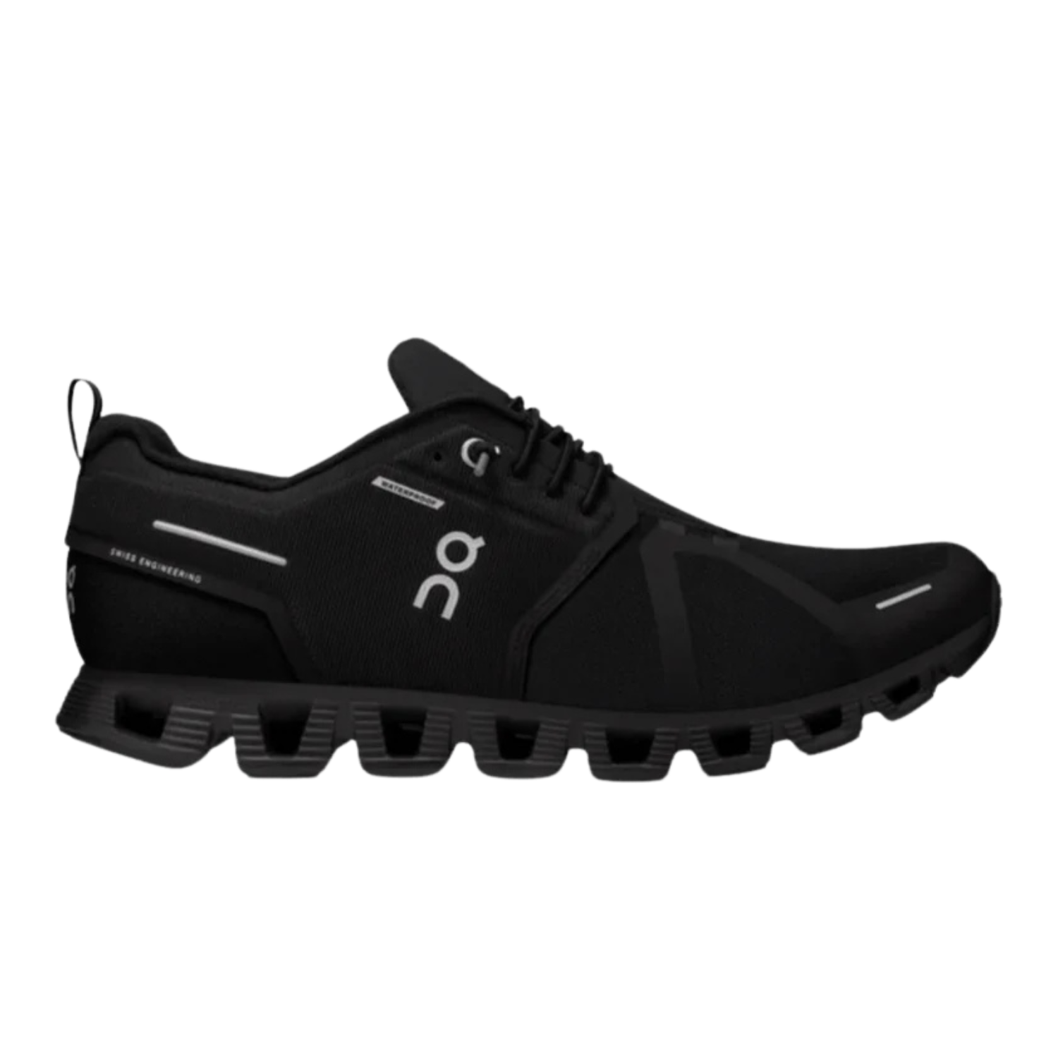 On Running Cloud 5 Waterproof Running Shoe Women - Black Running Shoes On Running
