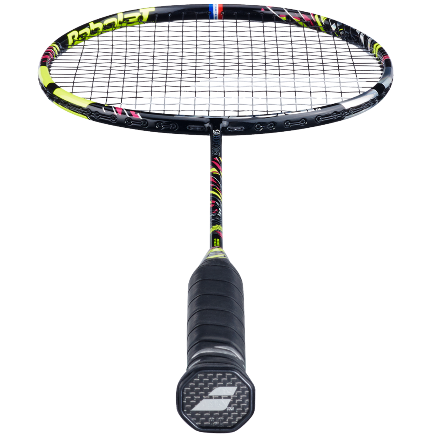 Babolat Satelite Power Badminton Racket Strung - Black/Yellow Badminton Rackets Babolat