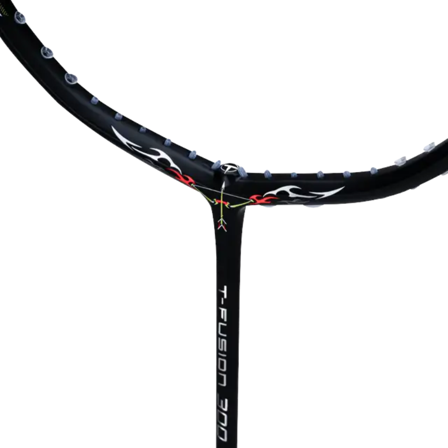 Hundred T-Fusion 300 4U Badminton Racket - Black Badminton Rackets Hundred