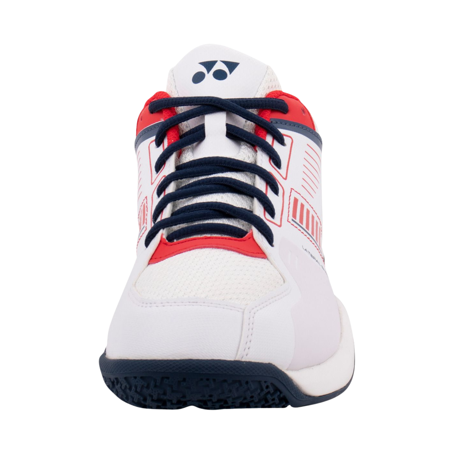 Yonex Power Cushion Strider Flow Wide SHBSF1WEX Badminton Shoes Mens - White/Red Badminton Shoes Yonex
