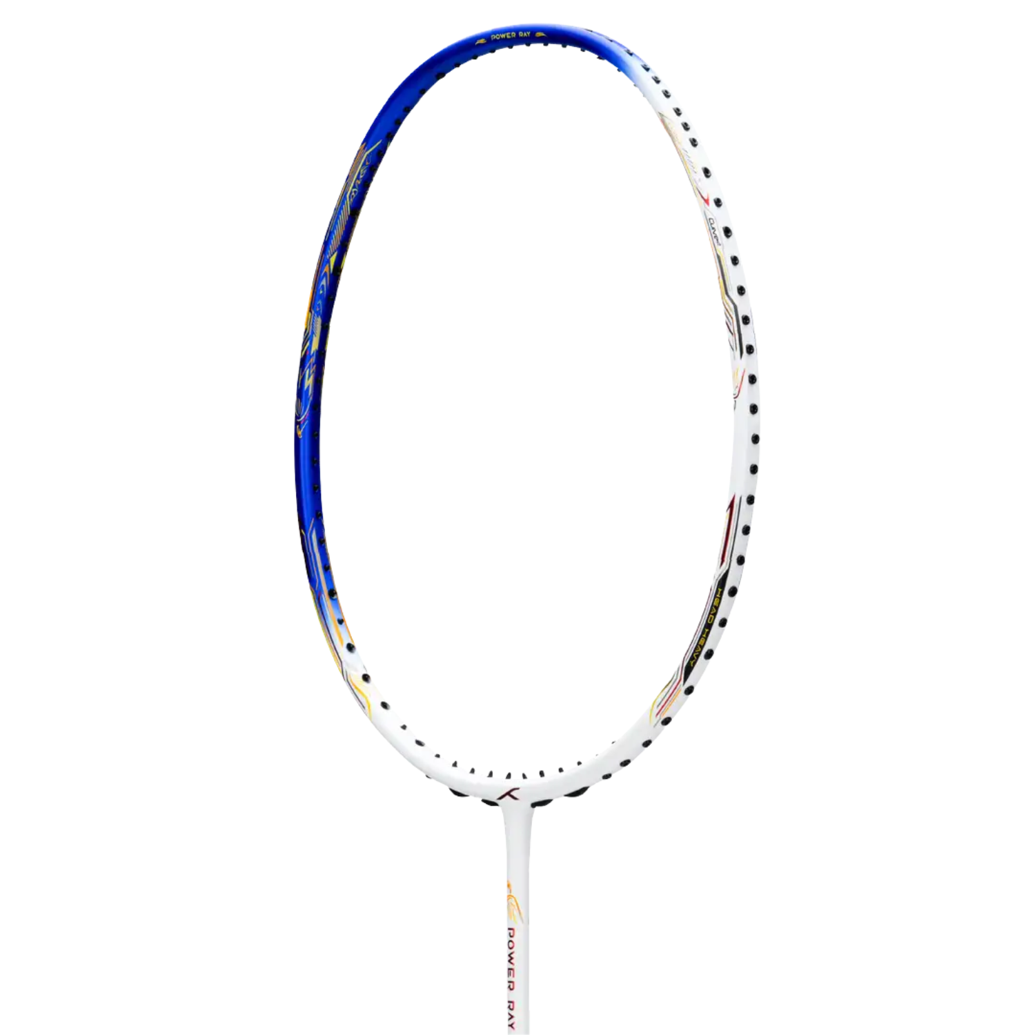 Hundred Power Ray 900 Badminton Racket - White/Blue Badminton Rackets Hundred