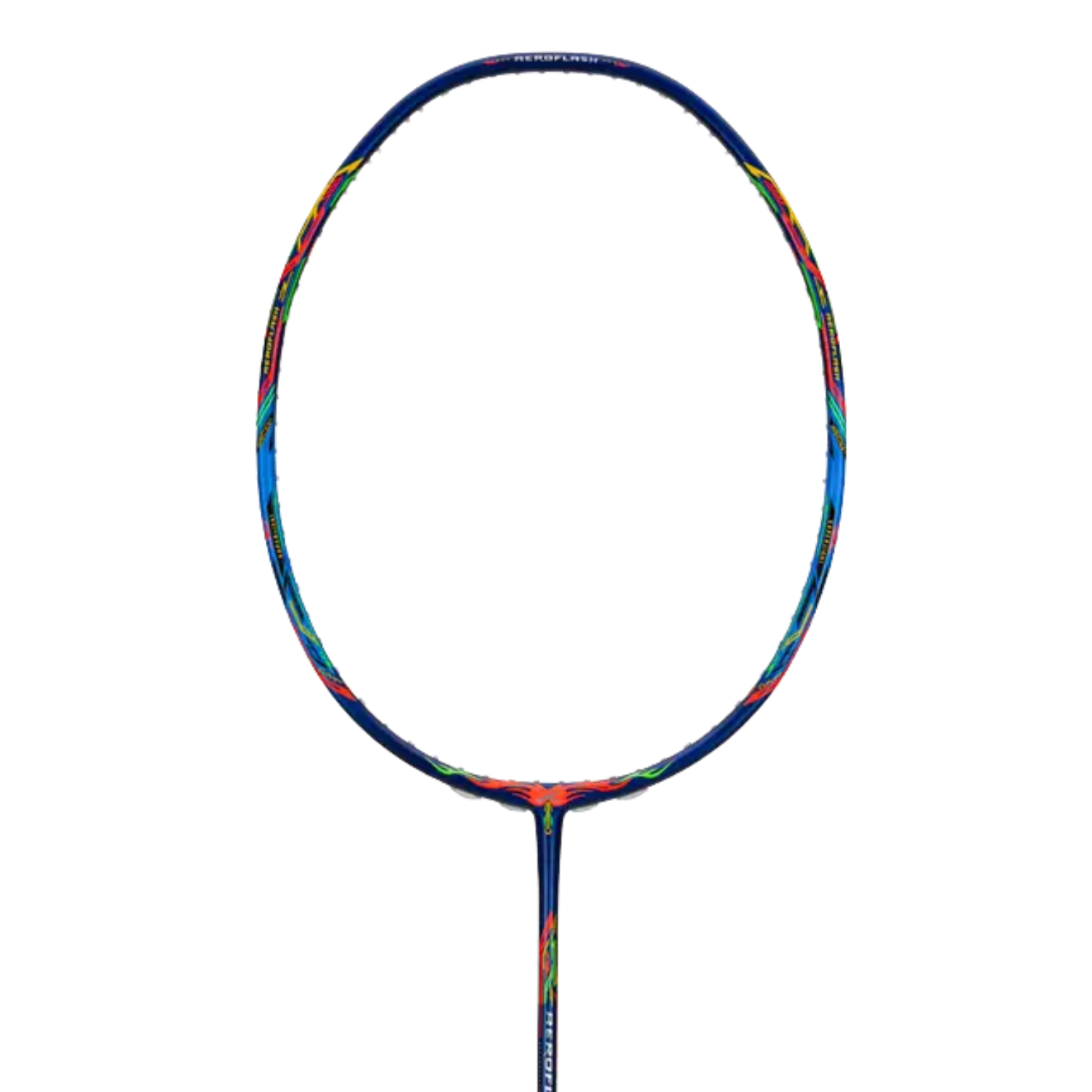 Hundred Aeroflash X Zoom 5U Badminton Racket - Navy/Blue/Orange Navy Blue Orange 5U6 Badminton Rackets Hundred