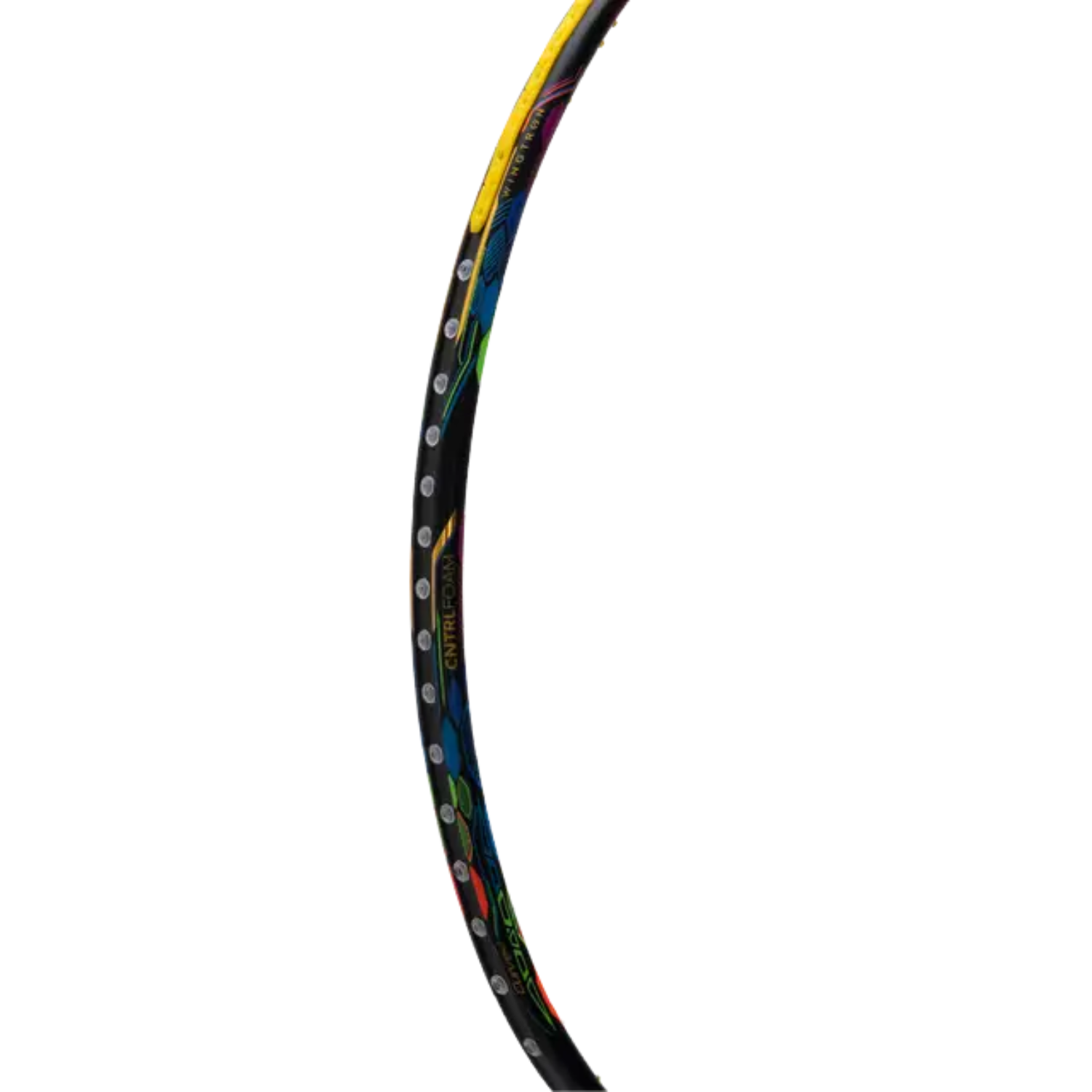 Hundred Flutter 7 Attack 4U Badminton Racket - Black/Red Badminton Rackets Hundred