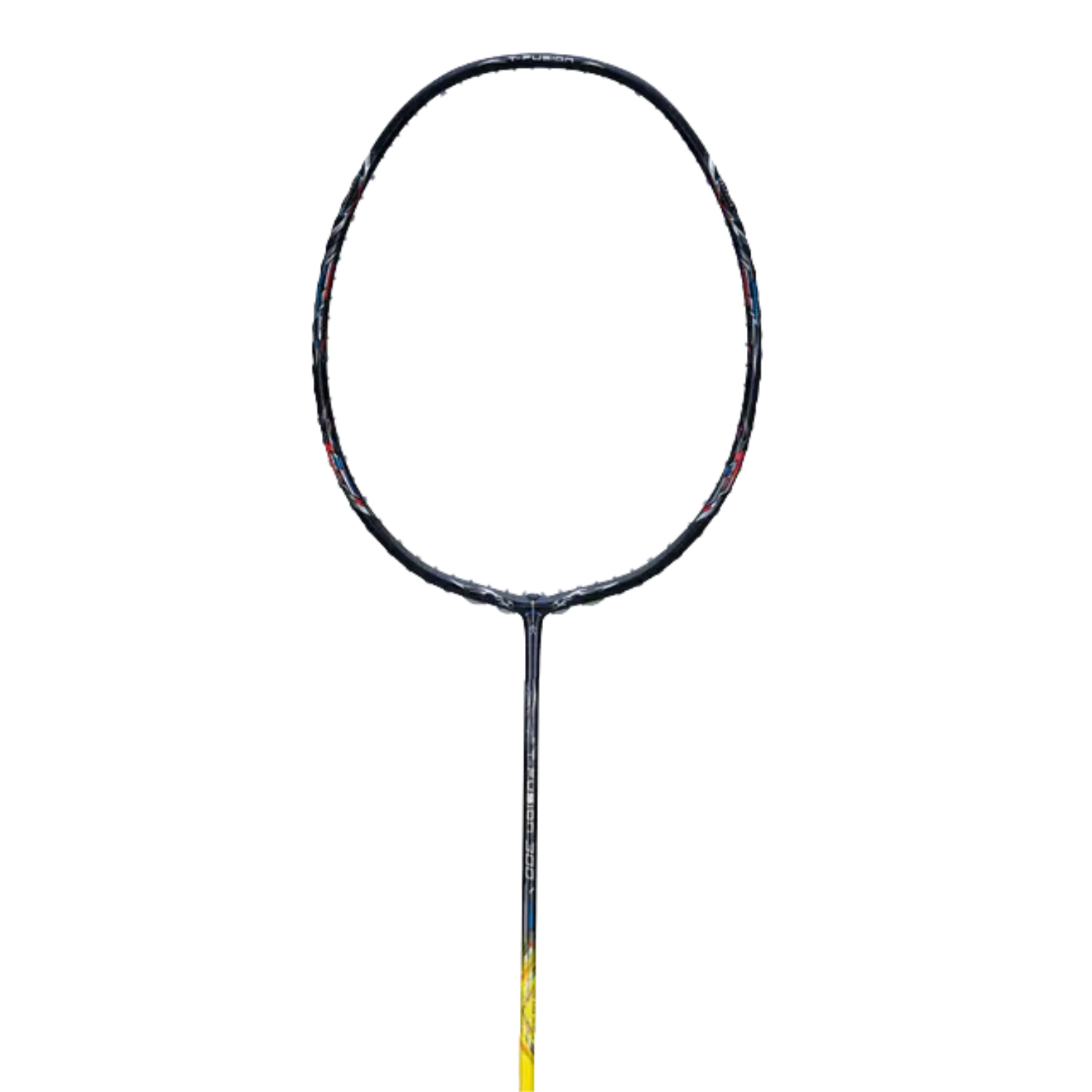 Hundred T-Fusion 300 5U Badminton Racket - Grey/Lime Badminton Rackets Hundred