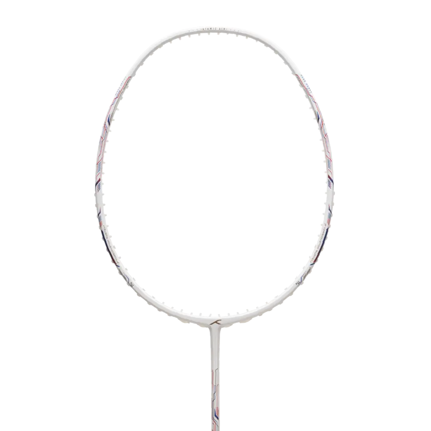 Hundred Atomic Air 77 Badminton Racket - White/Navy White Navy 5U6 Badminton Rackets Hundred
