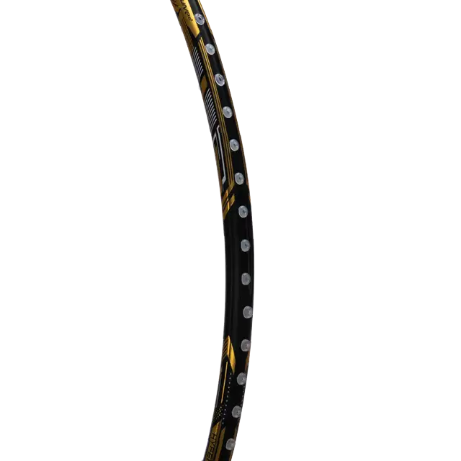 Hundred Nuclear 78 5U Badminton Racket - Black/Gold Badminton Rackets Hundred