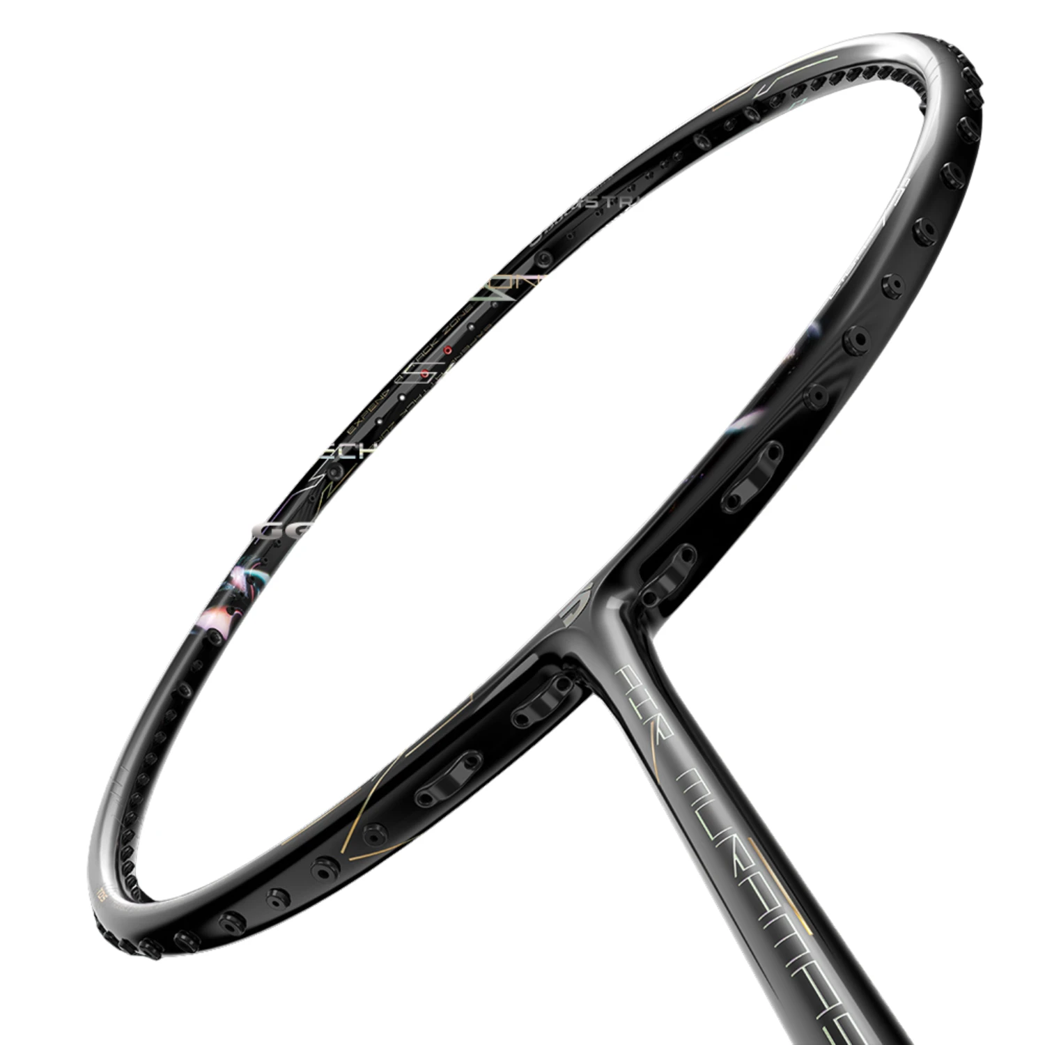 Jnice Air Muramasa Pro 5UG6 Badminton Racket Unstrung - Black Badminton Rackets JNICE