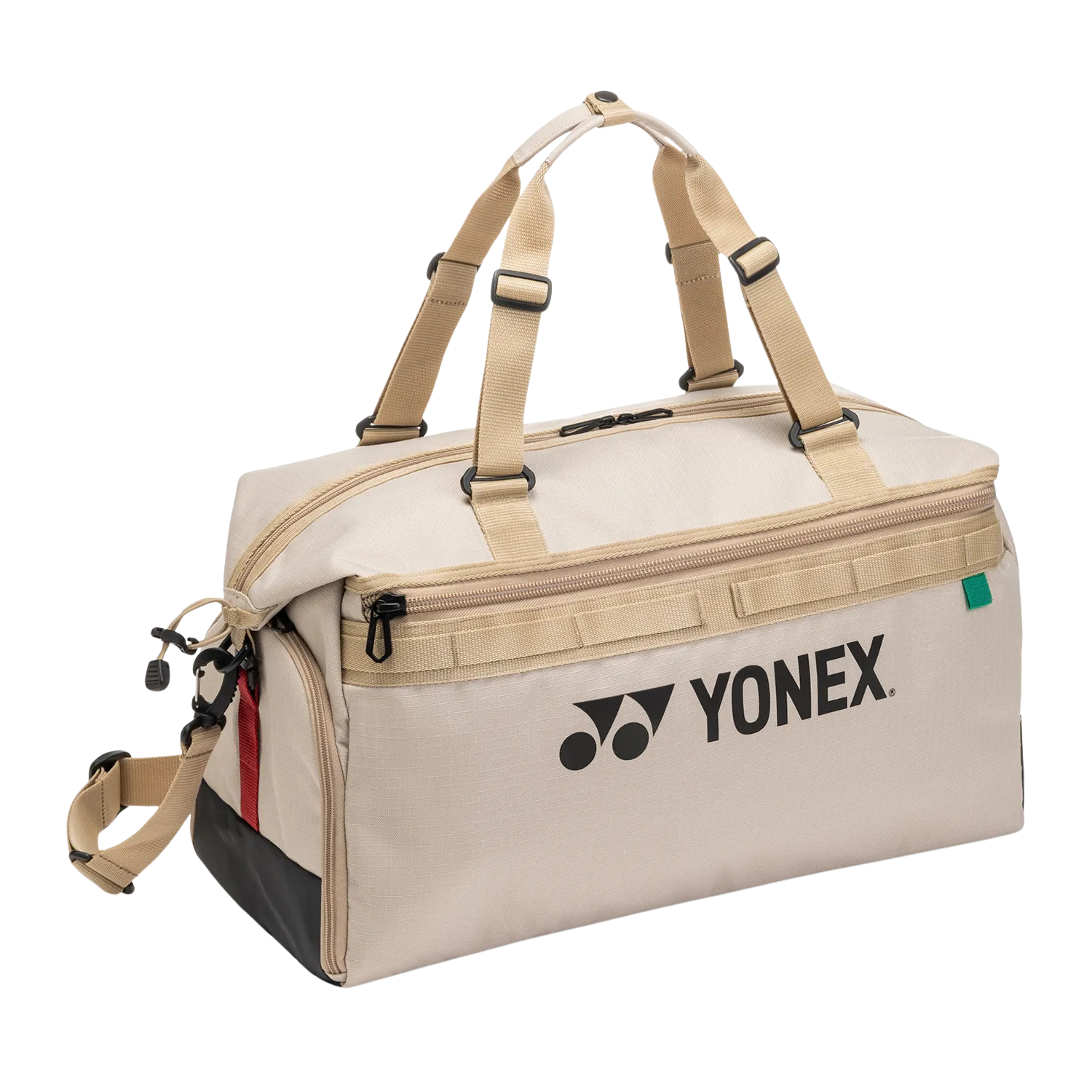 Yonex BA72611EX Gearlogic Boston Bag - Beige Beige Duffle Bag Luggage Yonex