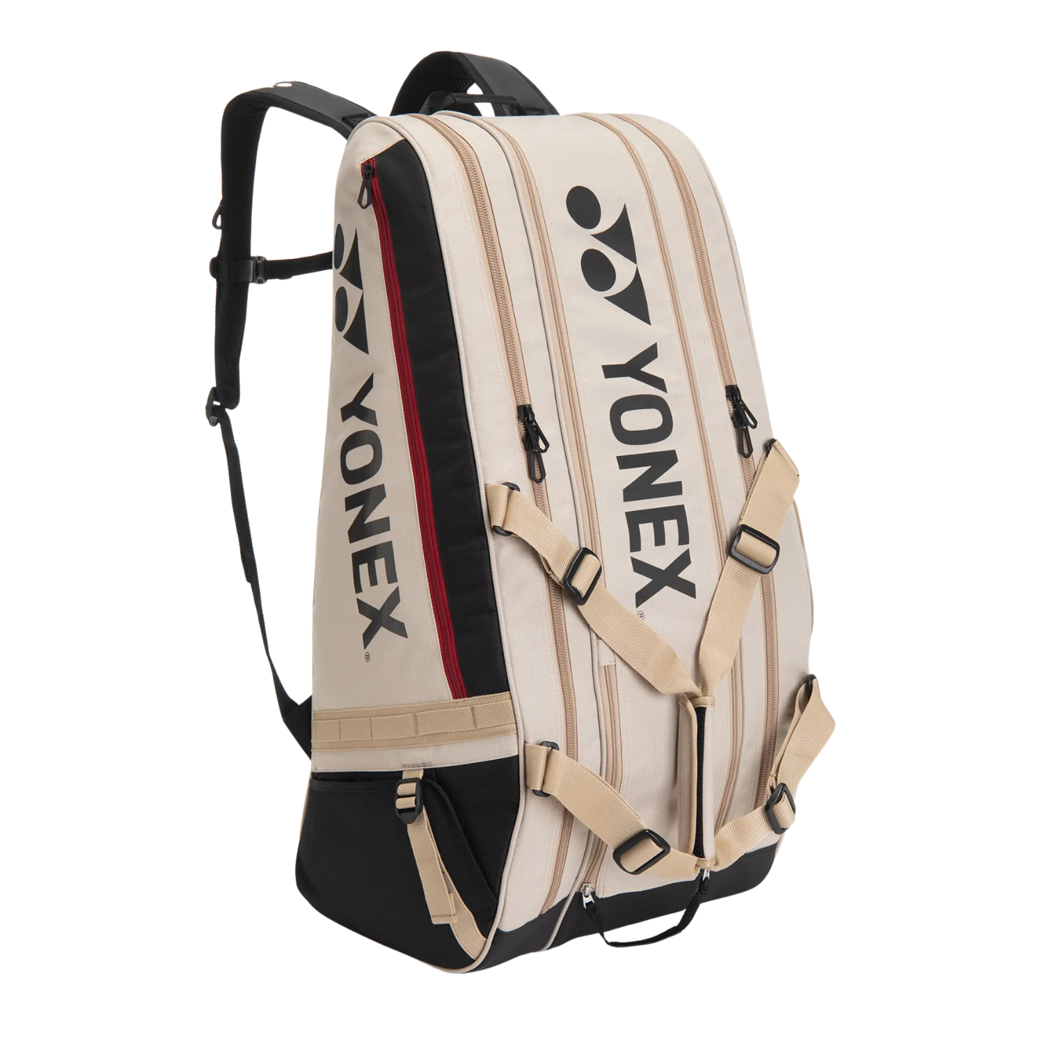 Yonex BA72629EX Gearlogic 9 Racket Bag - Beige Beige 9 Rackets Luggage Yonex