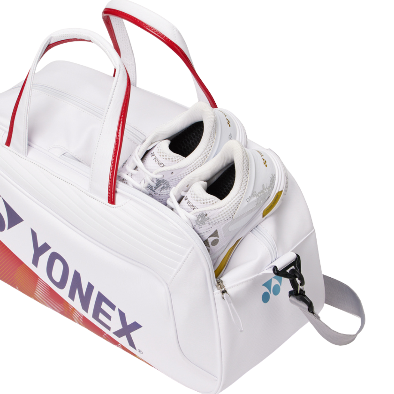 Yonex BA02611EX Expert Boston Bag 2026 - White Yonex BA02611EX Expert Boston Bag 2026 - White