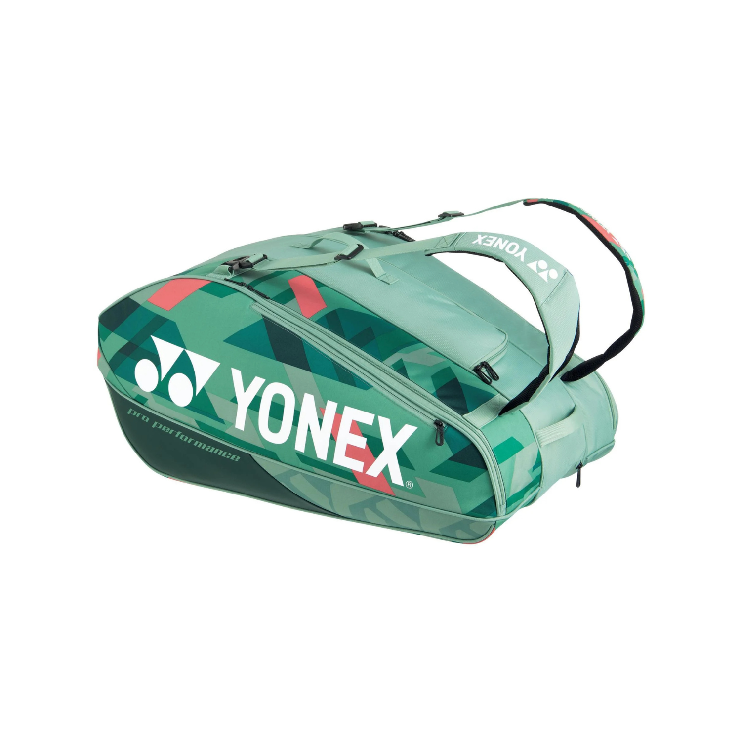 Yonex BA924212EX Pro 12 Racket Bag - Olive Green Luggage Yonex
