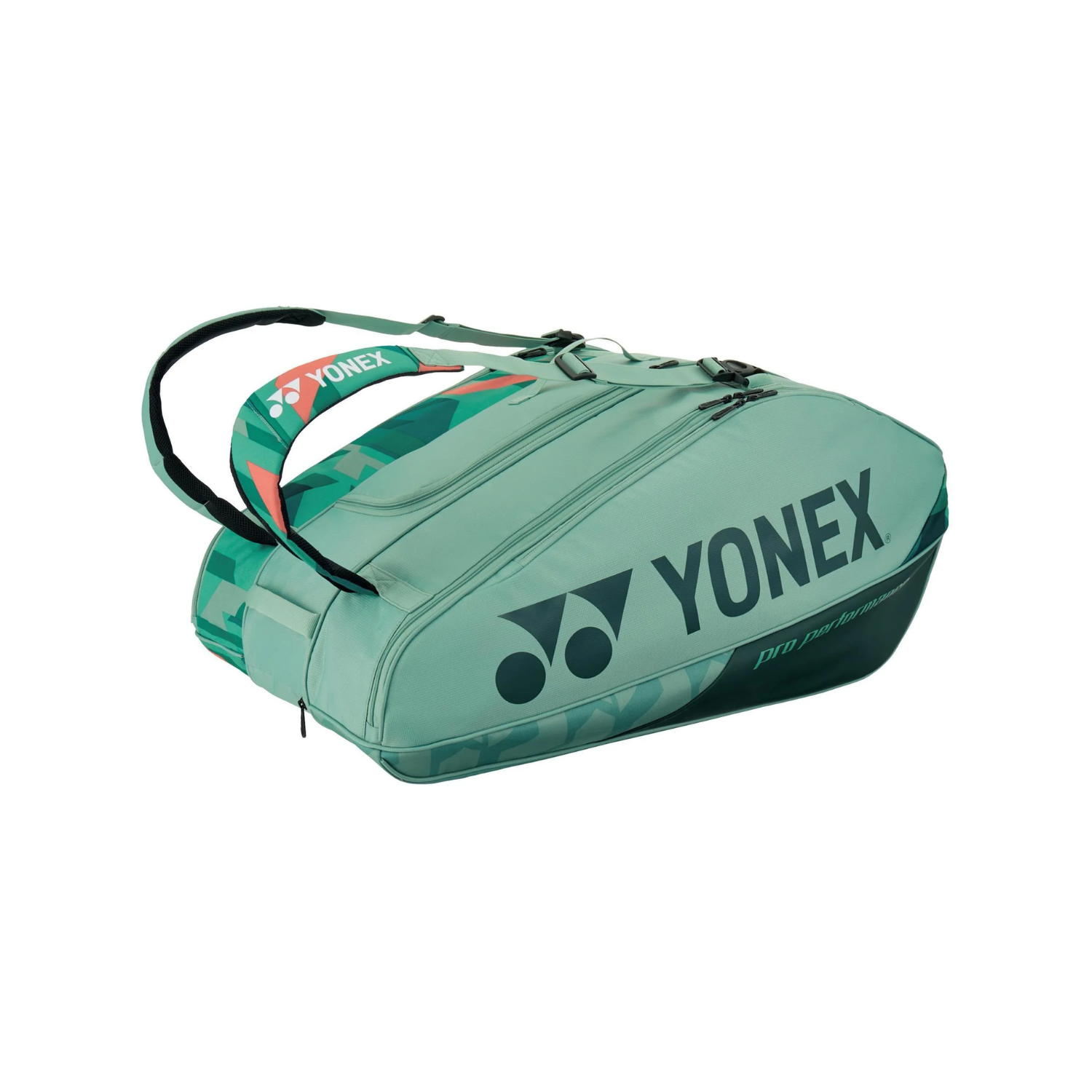 Yonex BA924212EX Pro 12 Racket Bag - Olive Green Olive Green 12 Rackets Luggage Yonex