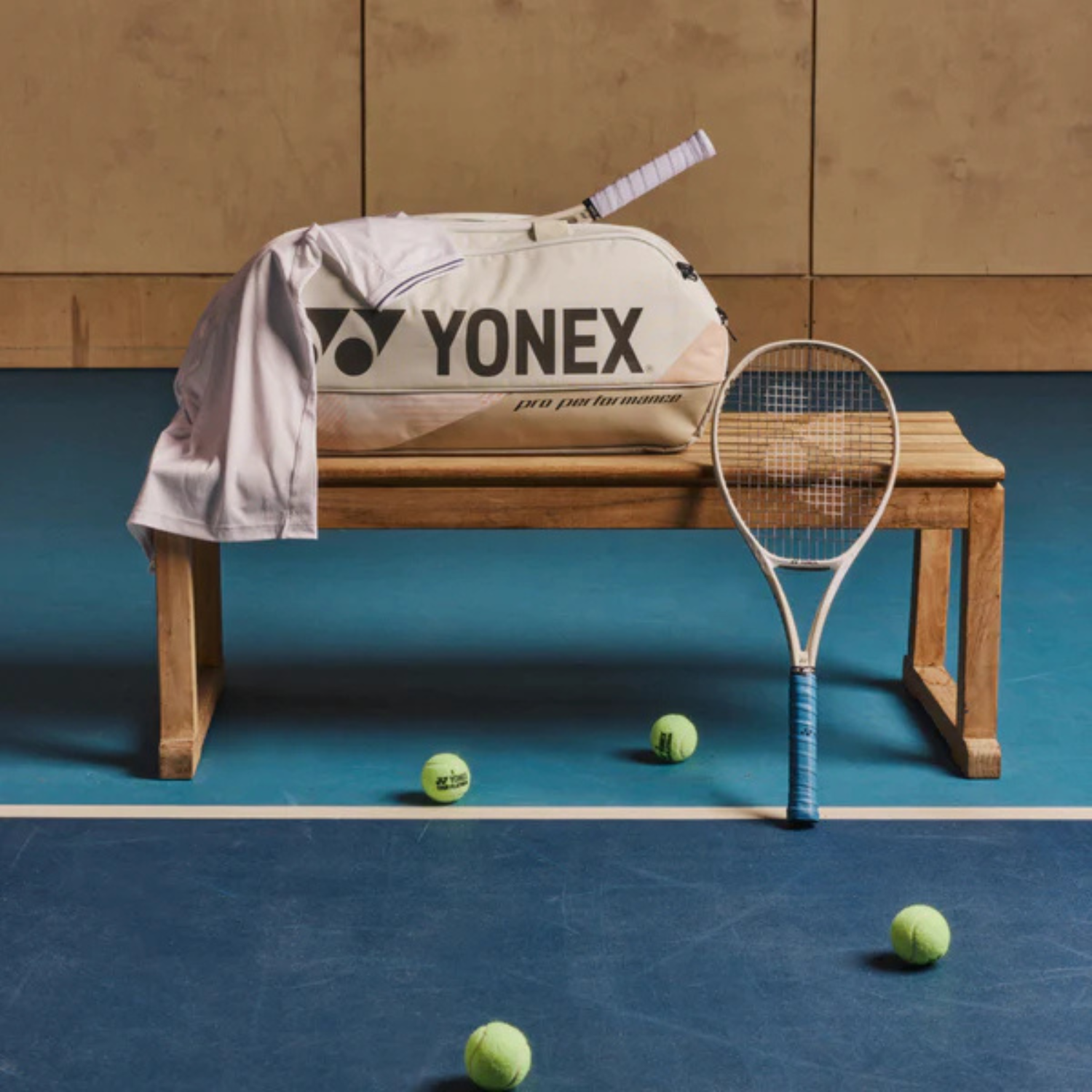 Yonex BA92431WEX Pro Tournament Bag - Sand Beige Luggage Yonex