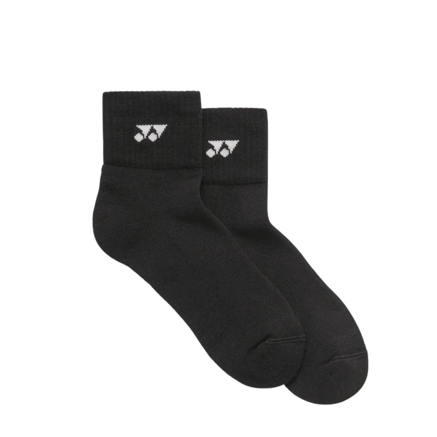 Yonex 19254EX Sport Quarter Socks Unisex 3Pack - Black Black M Clothing Yonex