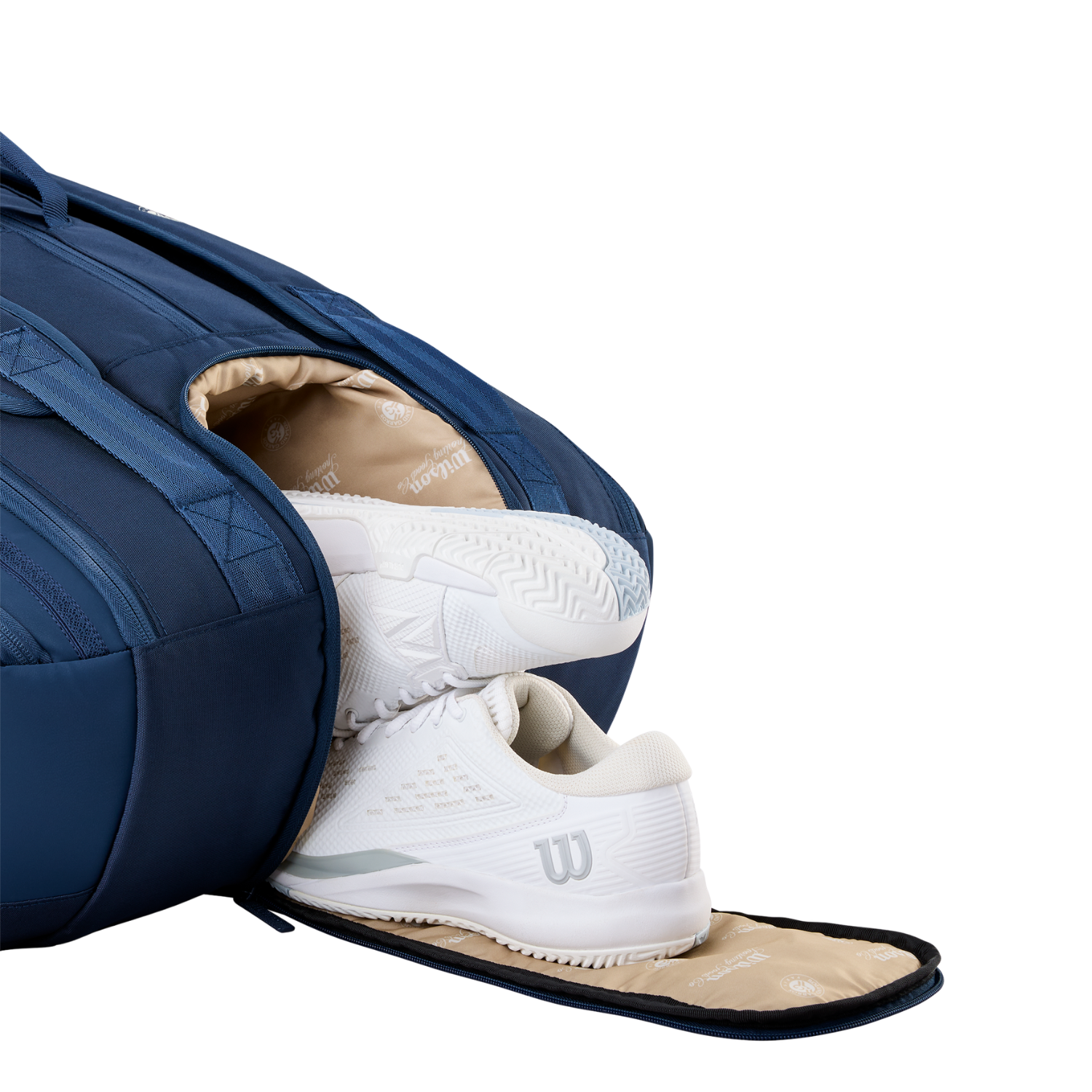 Wilson Roland Garros 2026 Session Soire 15 Racket Bag - Navy/Clay Luggage Wilson