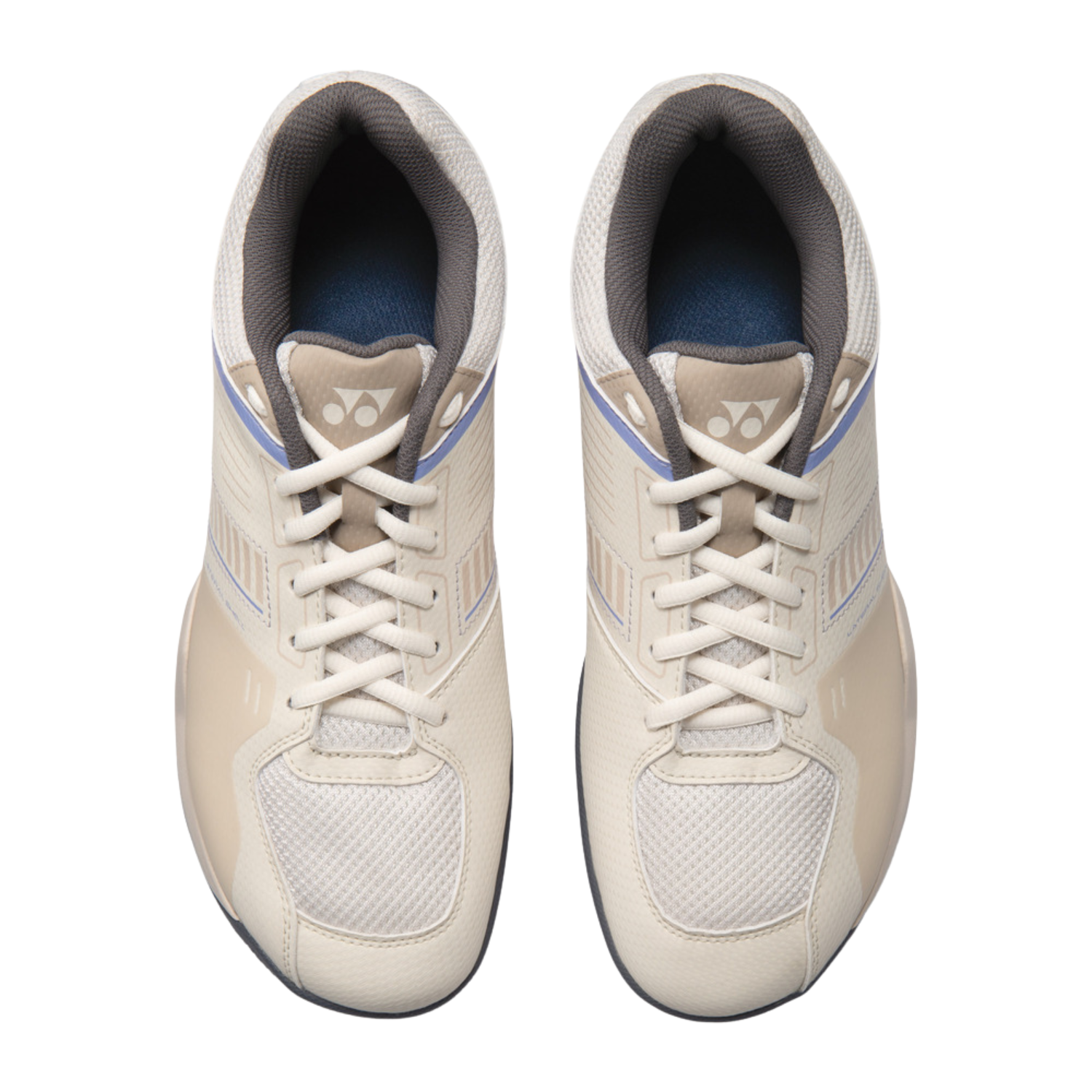 Yonex PC Strider Flow Wide Badminton Shoe Unisex - Light Beige Badminton Shoes Yonex