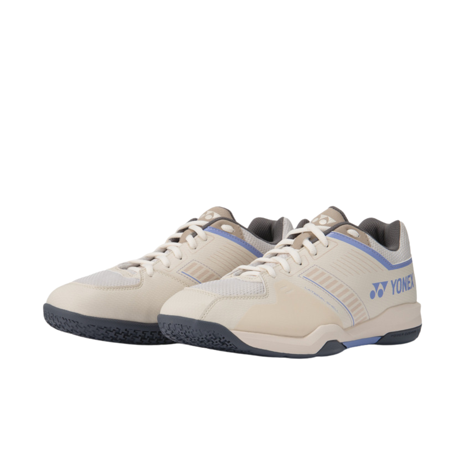 Yonex PC Strider Flow Wide Badminton Shoe Unisex - Light Beige Badminton Shoes Yonex