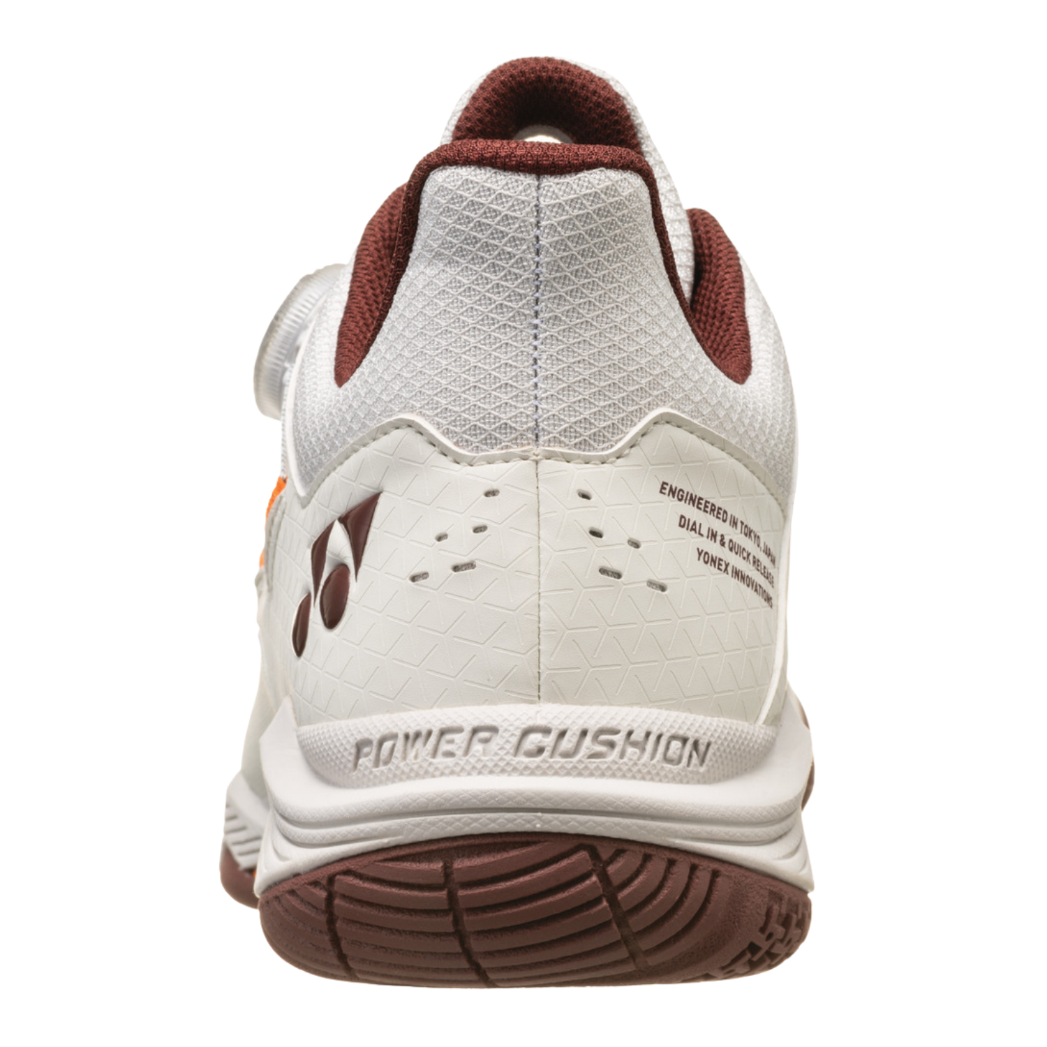 Yonex Power Cushion 88 Dial Wide Badminton Shoe Unisex - Light Beige Badminton Shoes Yonex